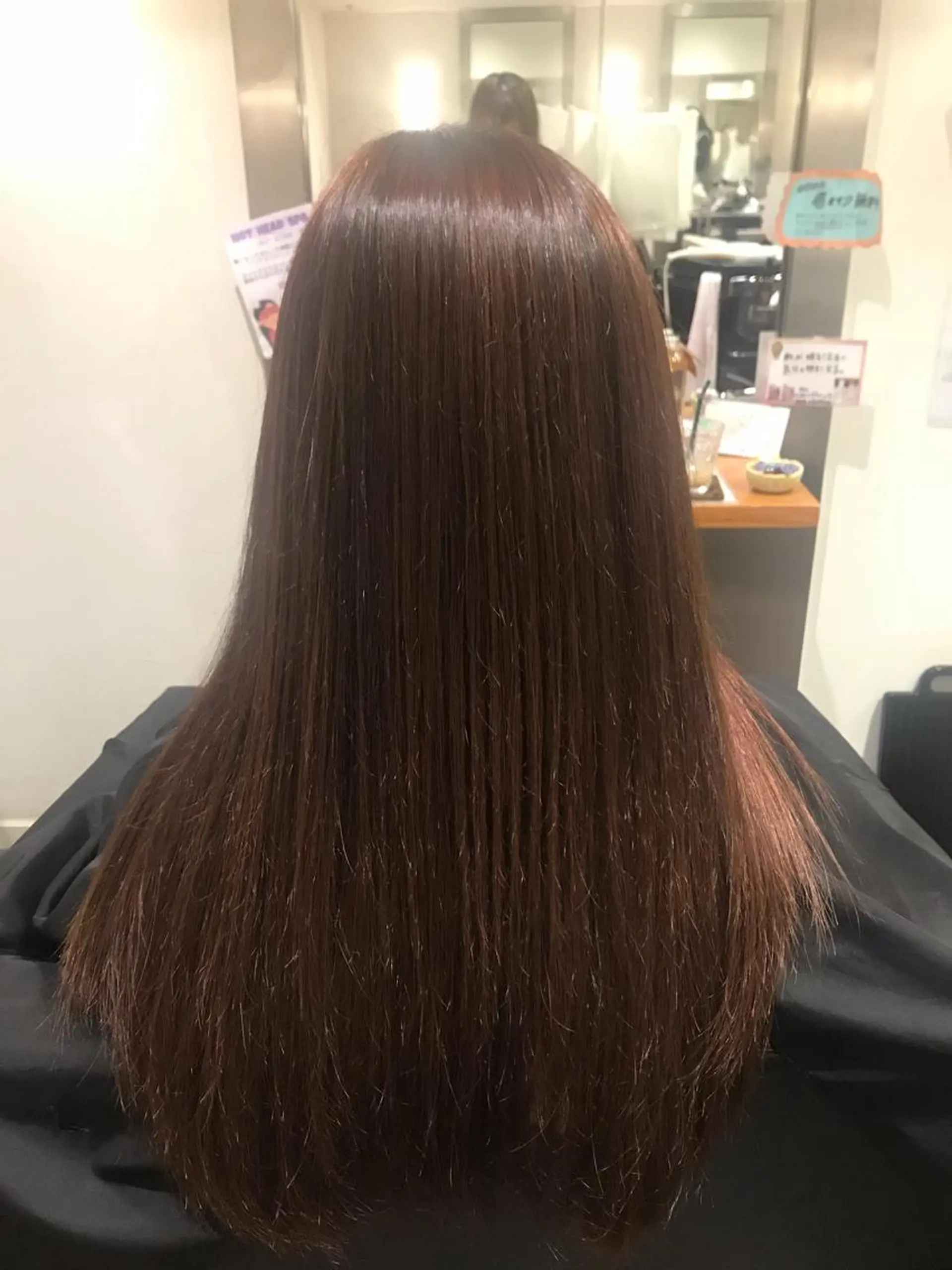 カラー ピンクカラー バイオレットカラー 貞廣 侑美のヘアスタイル