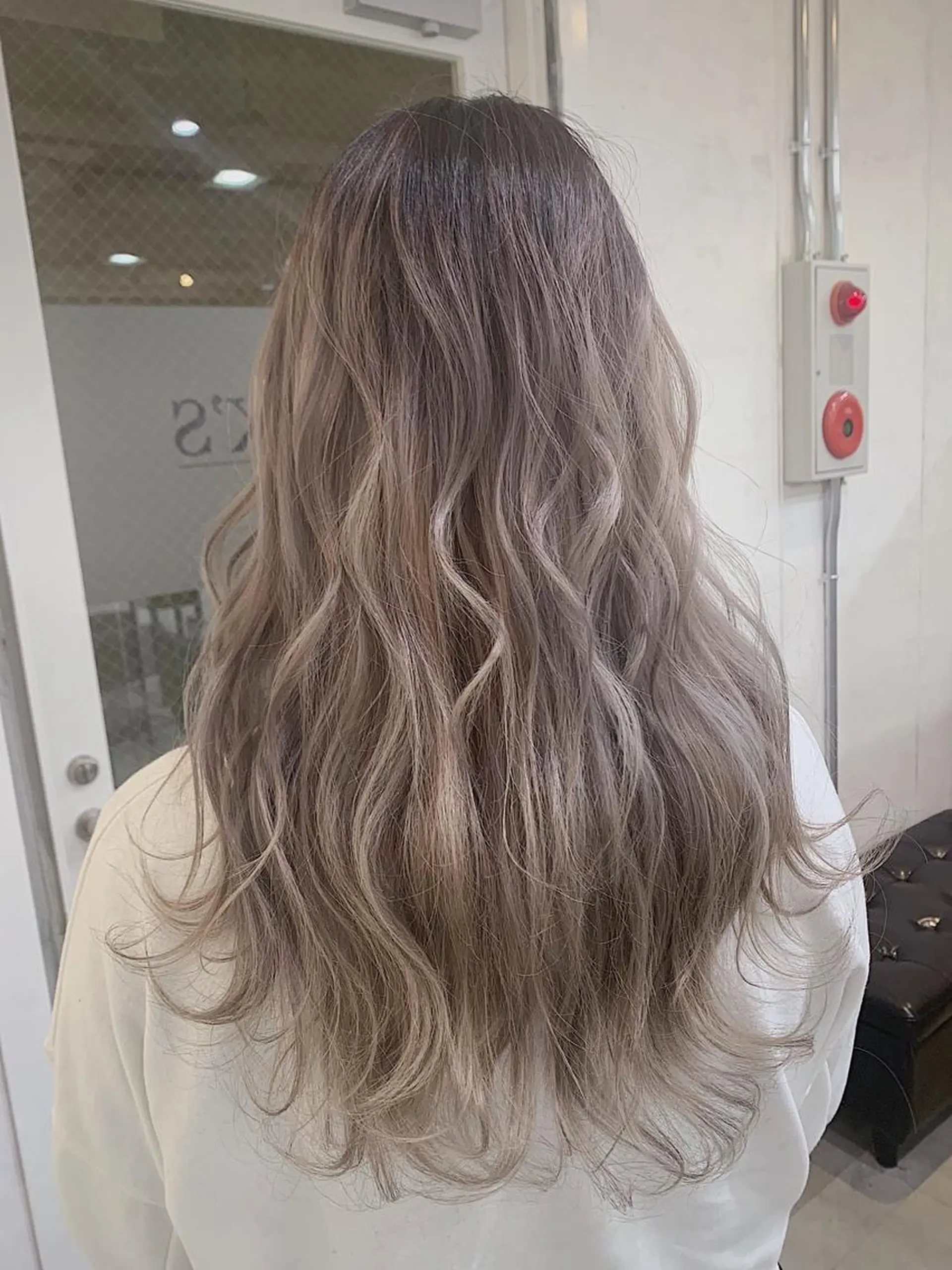 ロング カラー ヘアアレンジ ヘアカラー トリートメント BANK'S hair所属・💐ケラチン 髪質改善寺坂雄飛💐のヘアスタイル