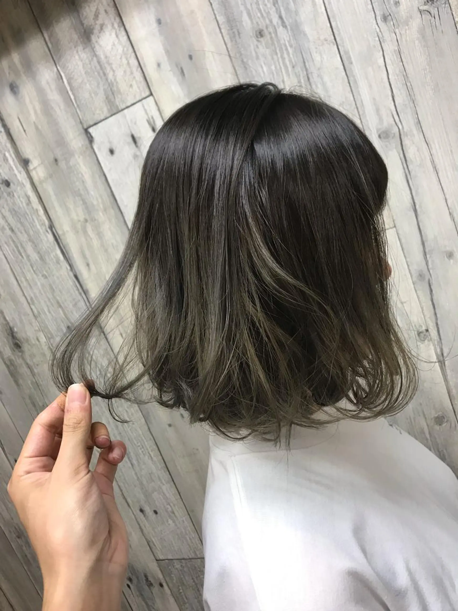 ミディアム ボブ Forest. -髪質改善-のヘアスタイル