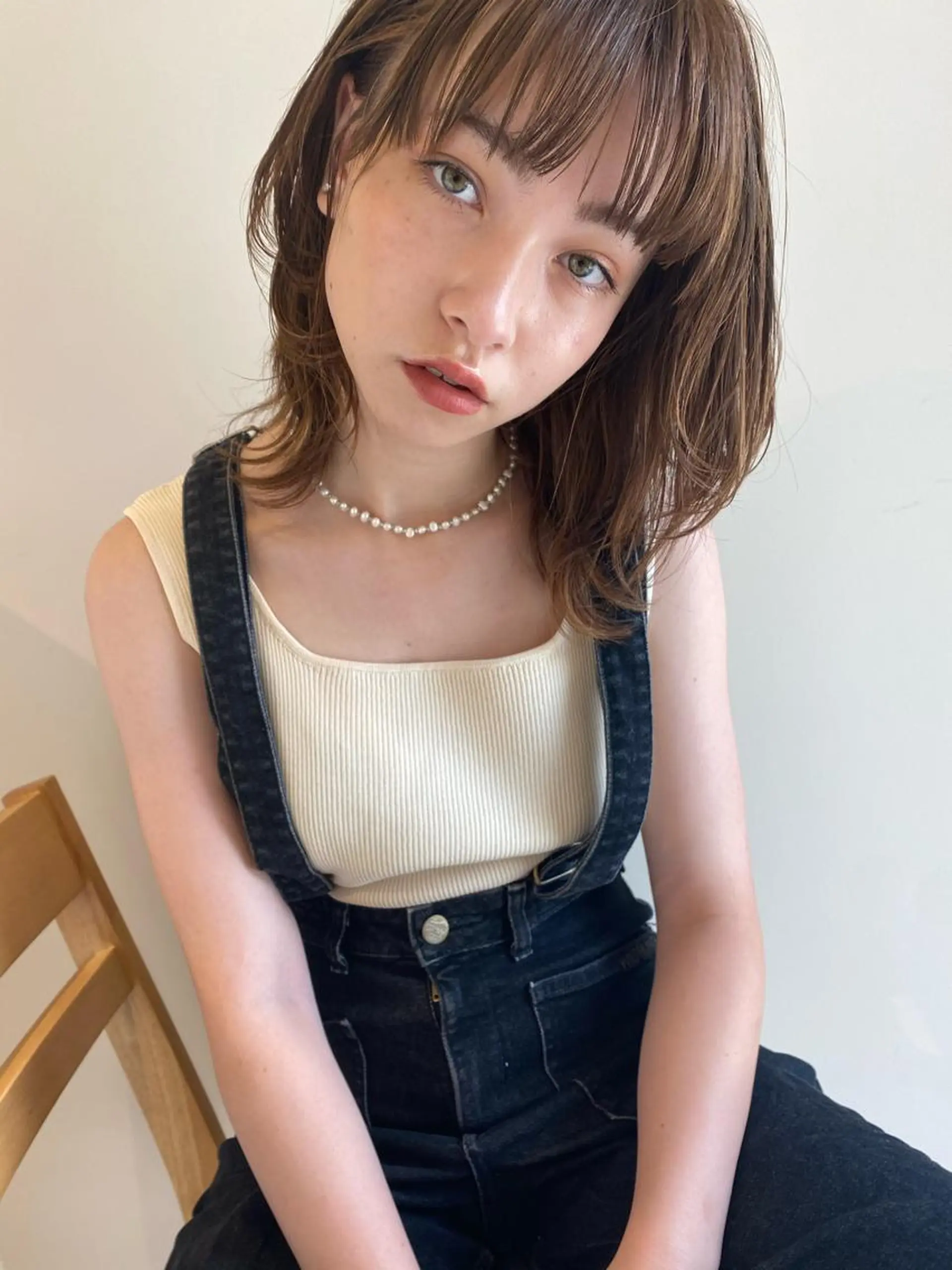 ミディアム カラー 当日予約大歓迎💗 依田瑞希のヘアスタイル