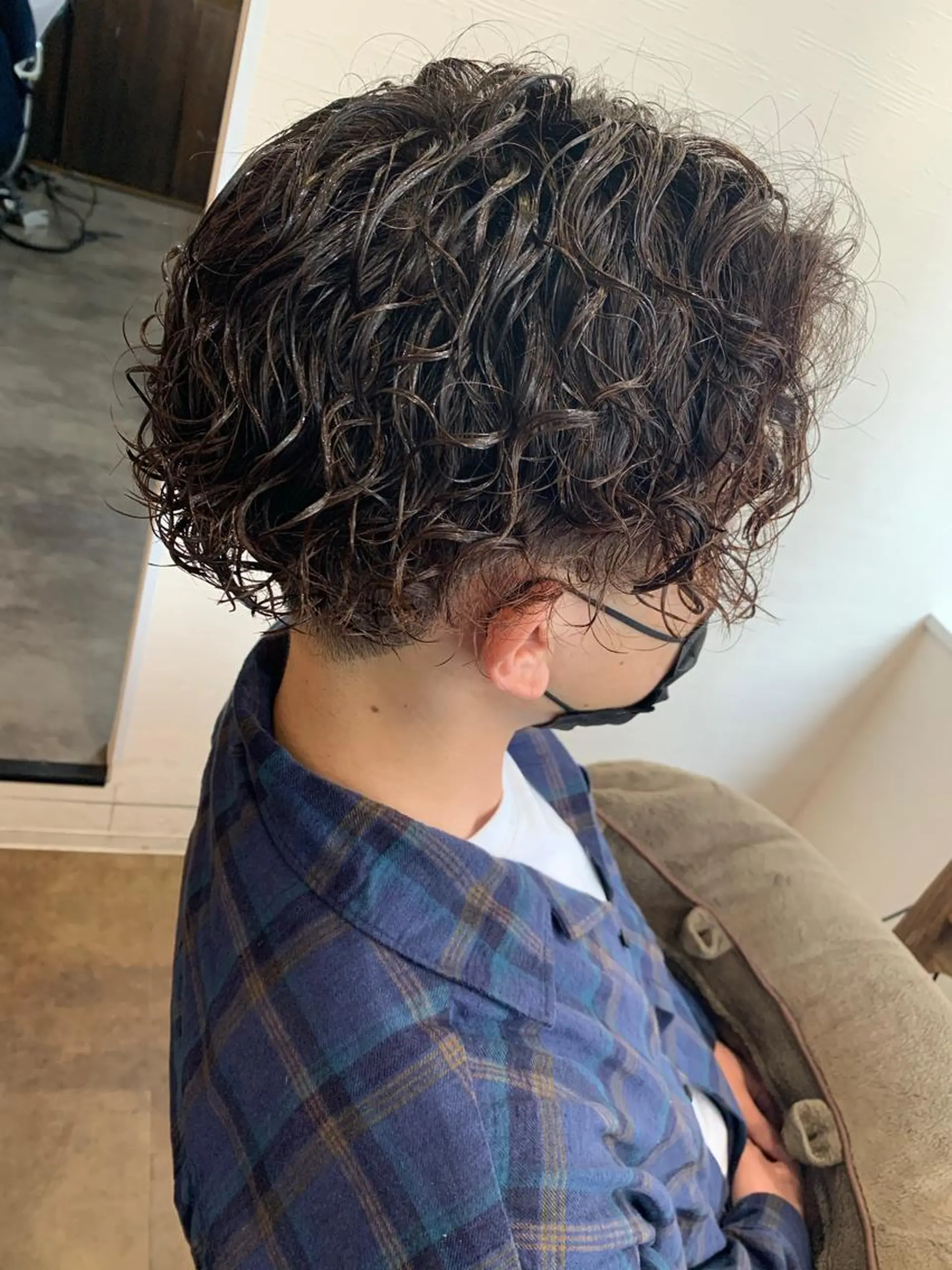 ショート パーマ メンズ パーマ美容師 /小泉賢徒のヘアスタイル