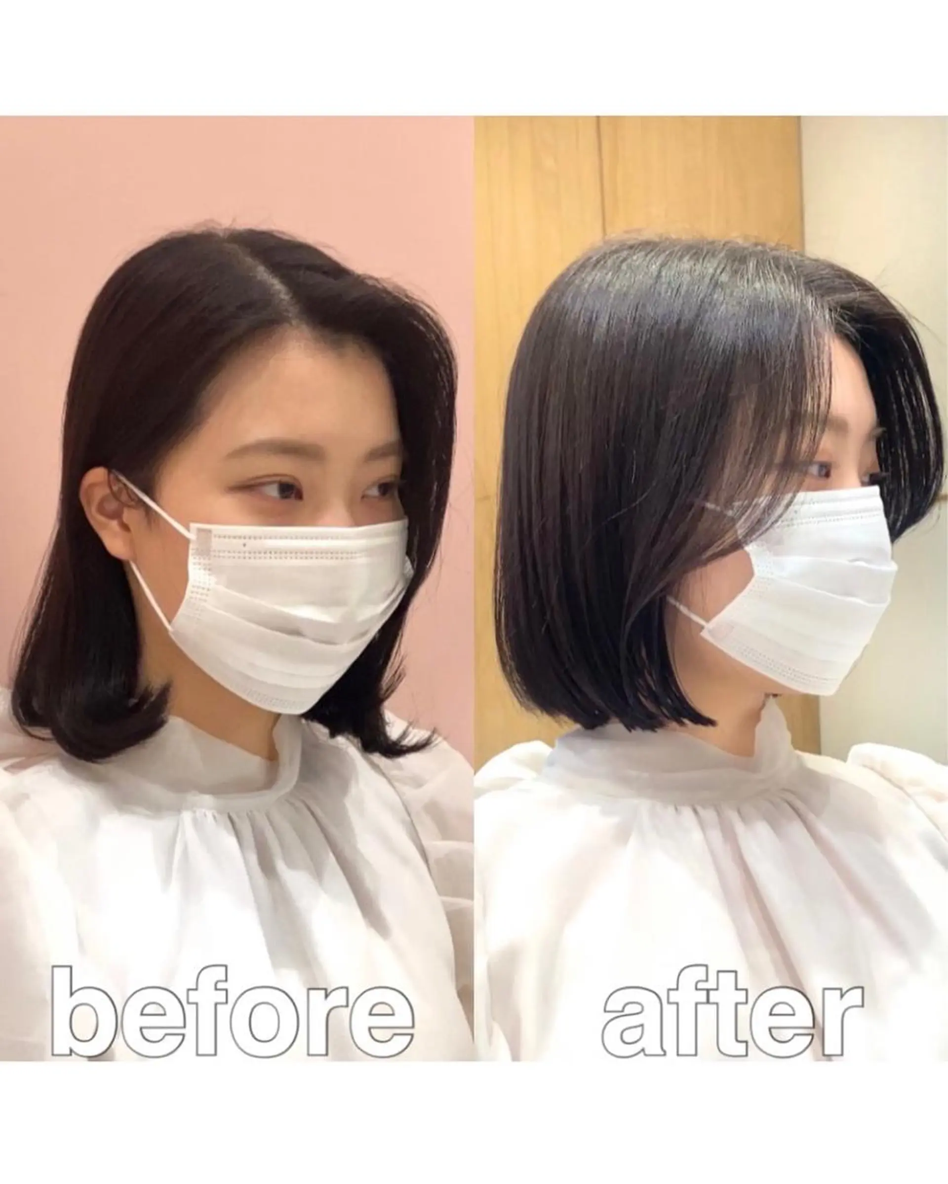 ショート カラー パーマ ヘアアレンジ カット パーマ 縮毛矯正 トリートメント 小野寺瑞希 /最小顔カットのヘアスタイル