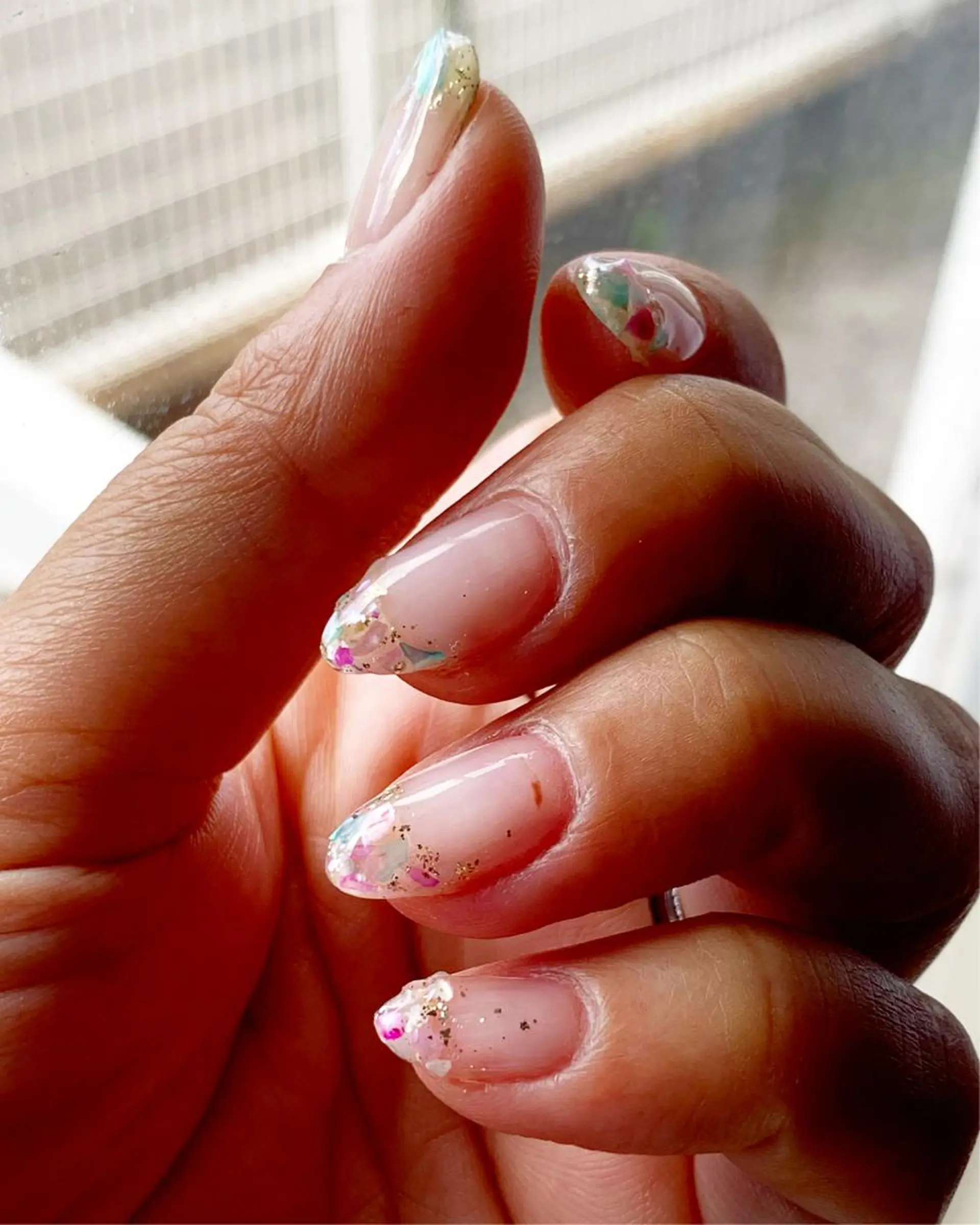 ネイル フレンチネイル 新山 聖のネイルデザイン