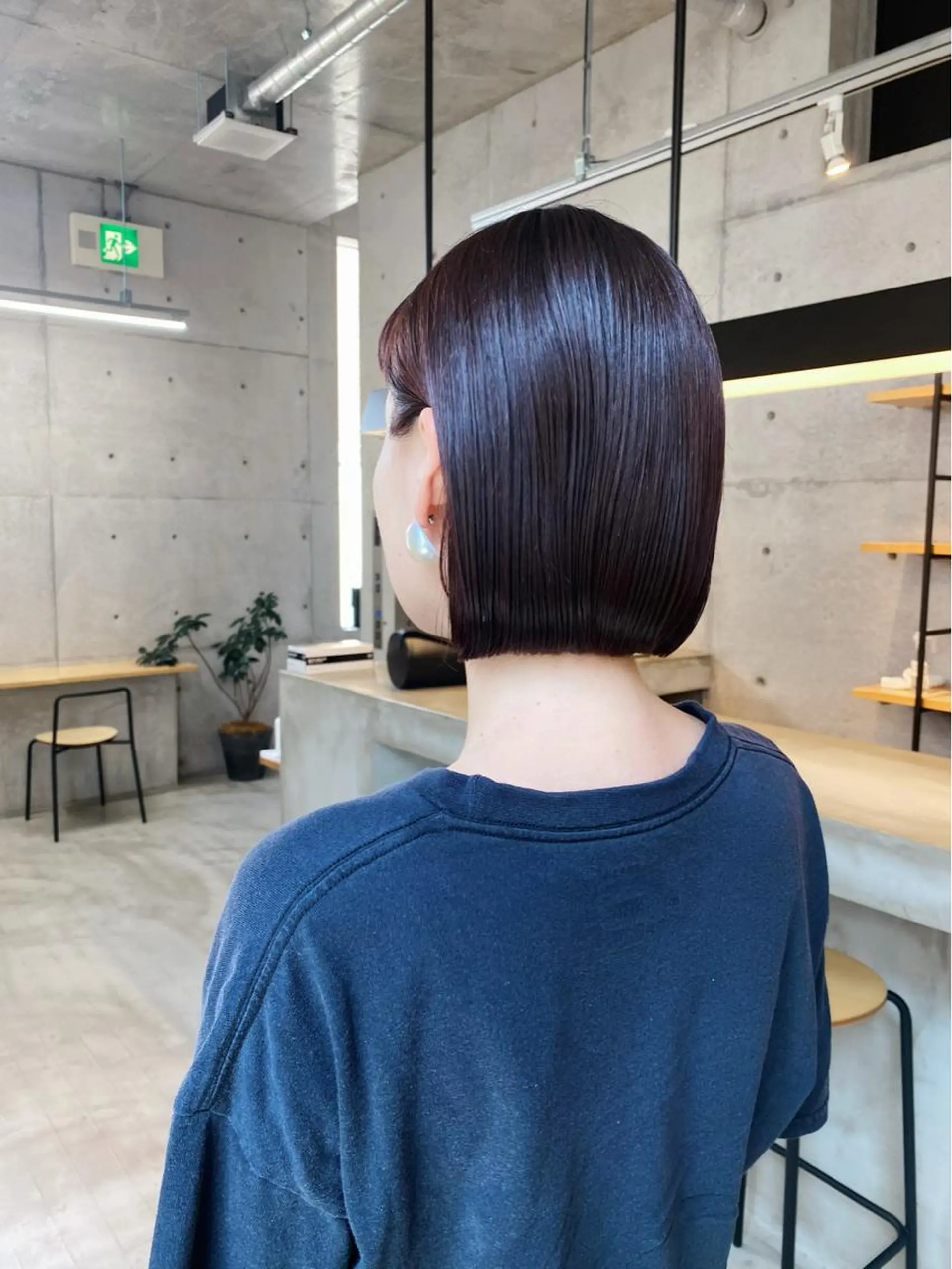 ミディアム ボブ son hair HIROEのヘアスタイル