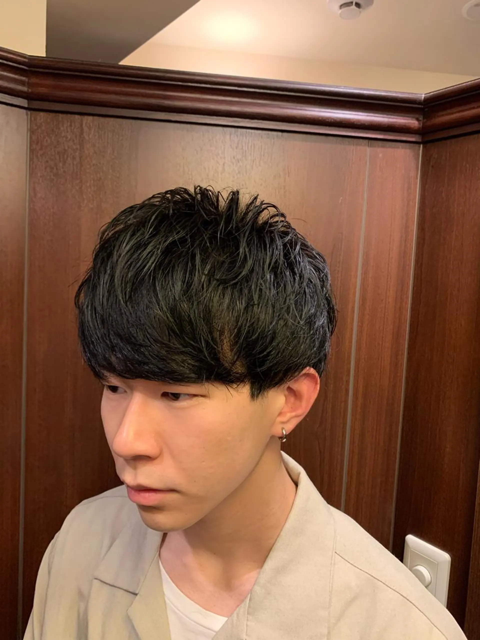 ショート メンズ ヒロ銀座 バーバーショップ神楽坂所属・ひらお あおとのヘアスタイル