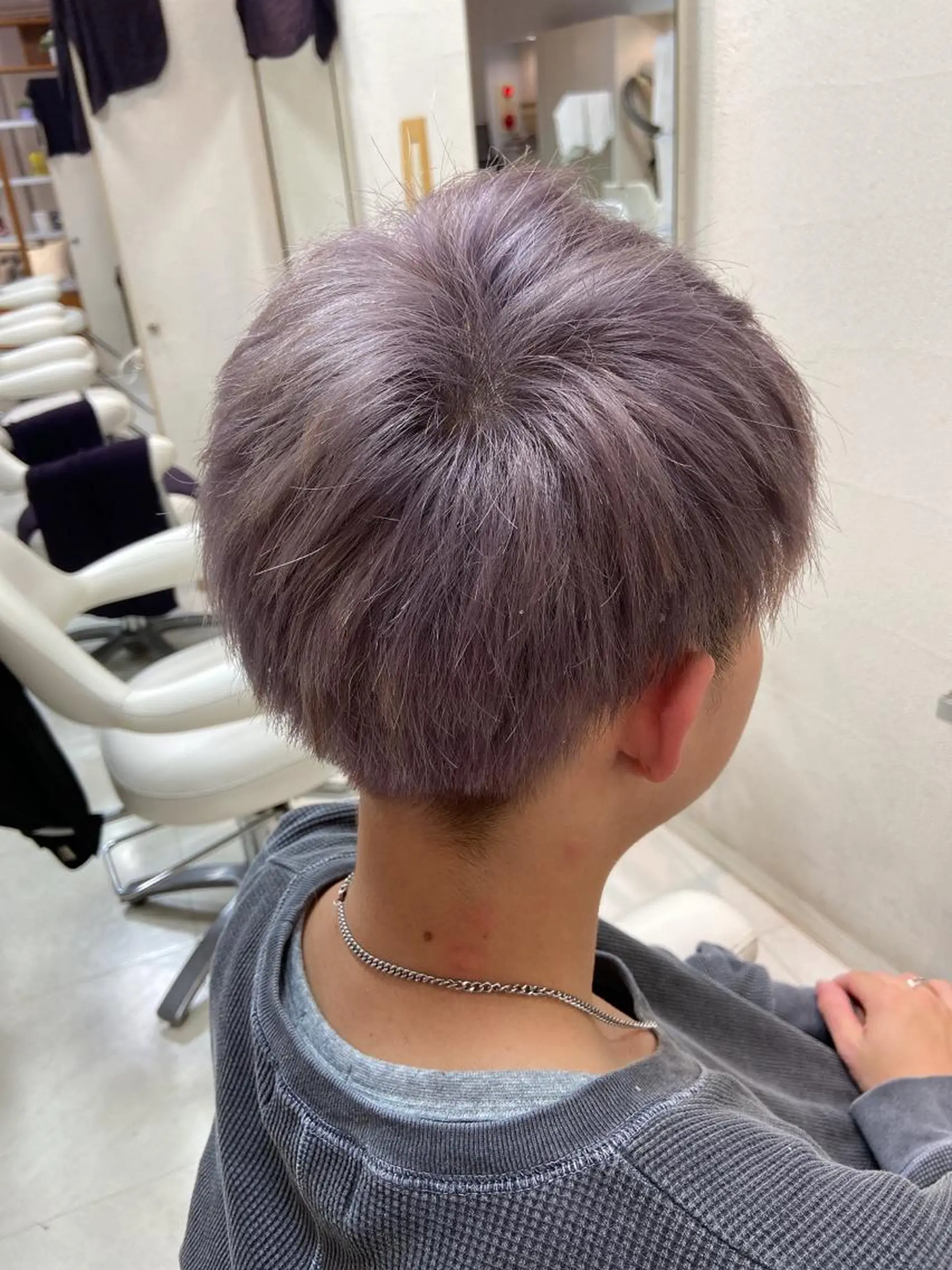 カラー メンズ ヘアカラー 菊地 美憂のヘアスタイル