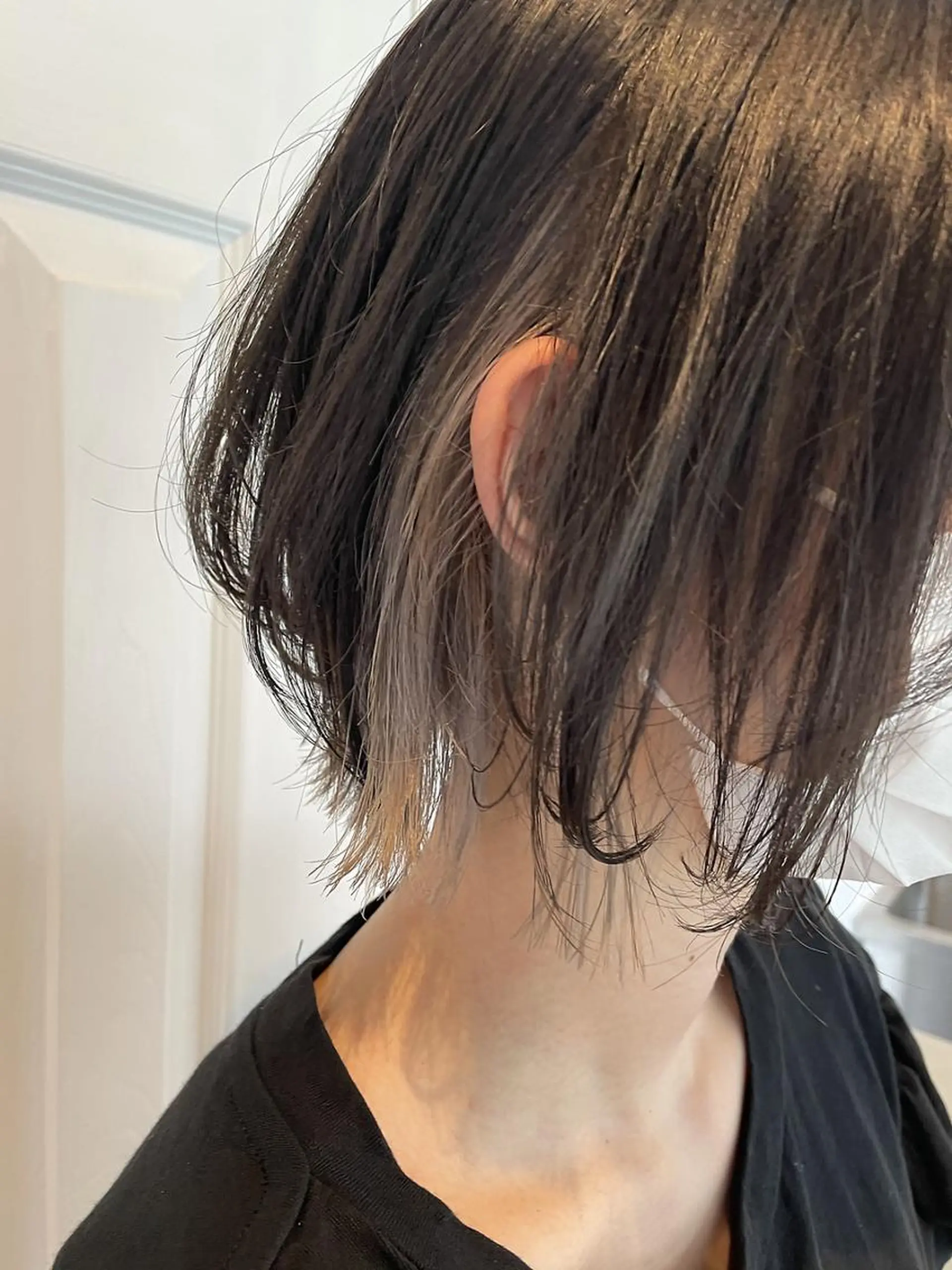 ミディアム カラー ミディアムパーマ バレイヤージュ ダブルカラー グラデーションカラー ハイライトカラー ヘアカラー トリートメント CEINE＋ officialのヘアスタイル