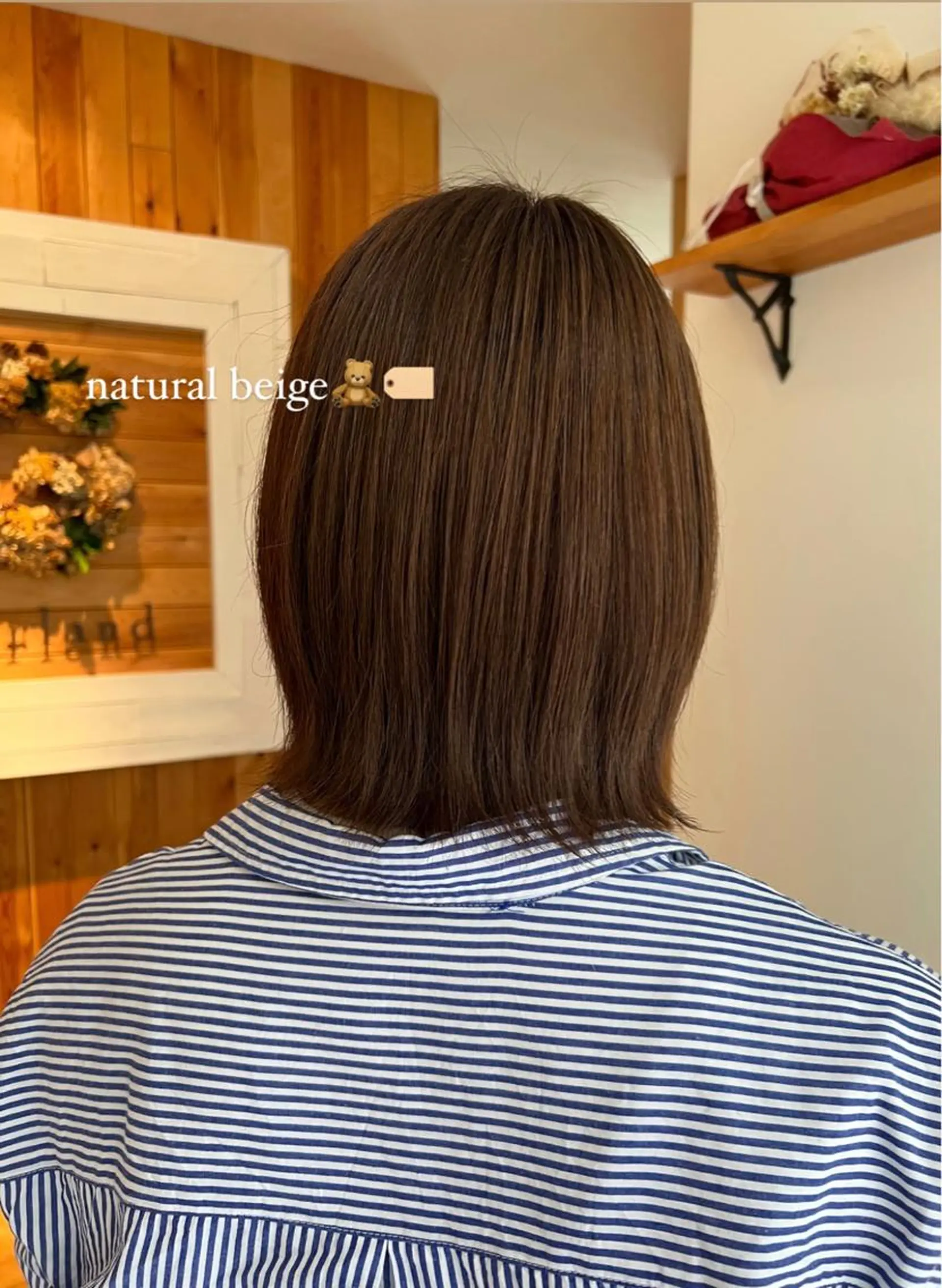 ミディアム カラー natsu/梅田 /透明感/艶髪のヘアスタイル