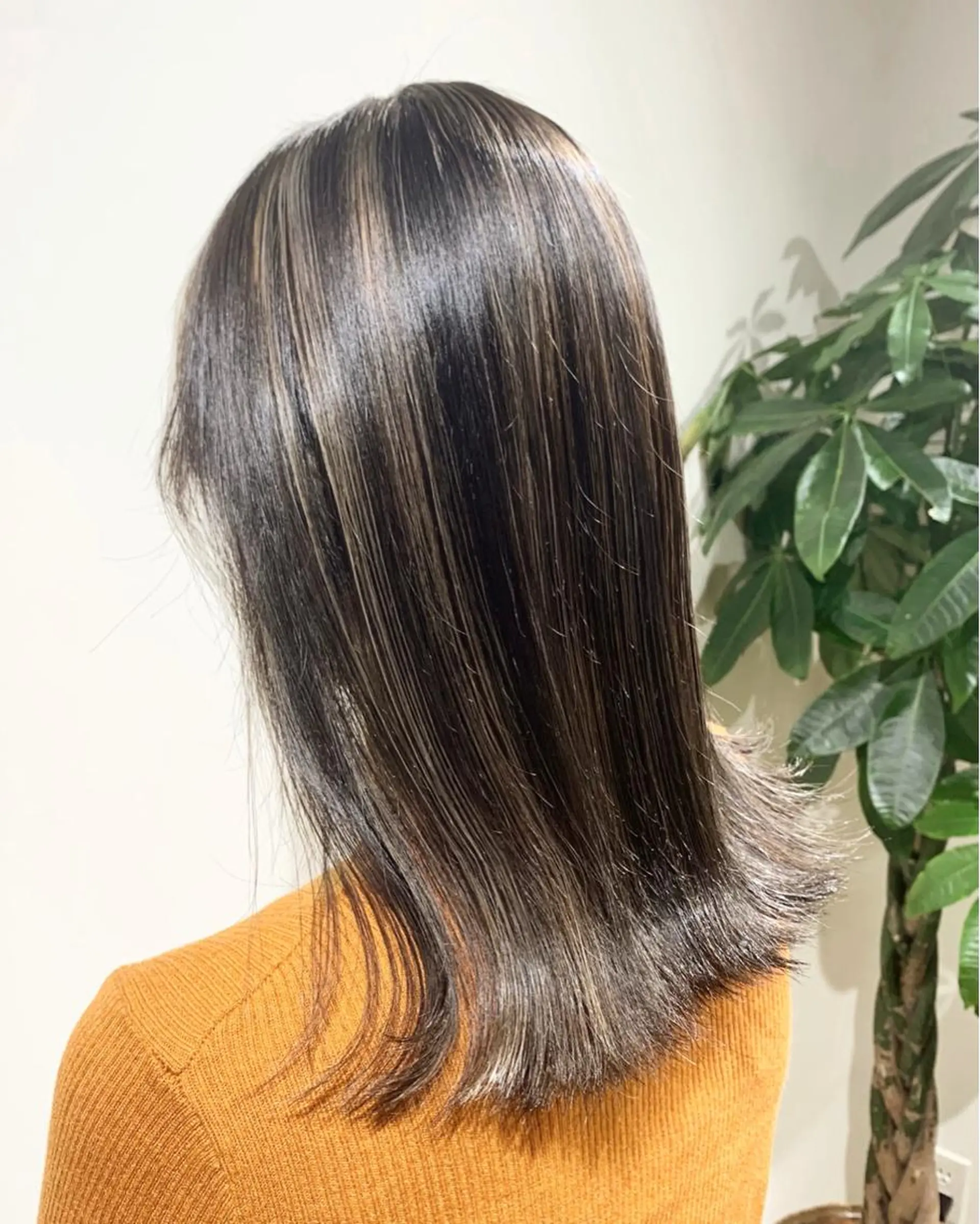 ロング カラー ヘアカラー トリートメント 園田 将士のヘアスタイル