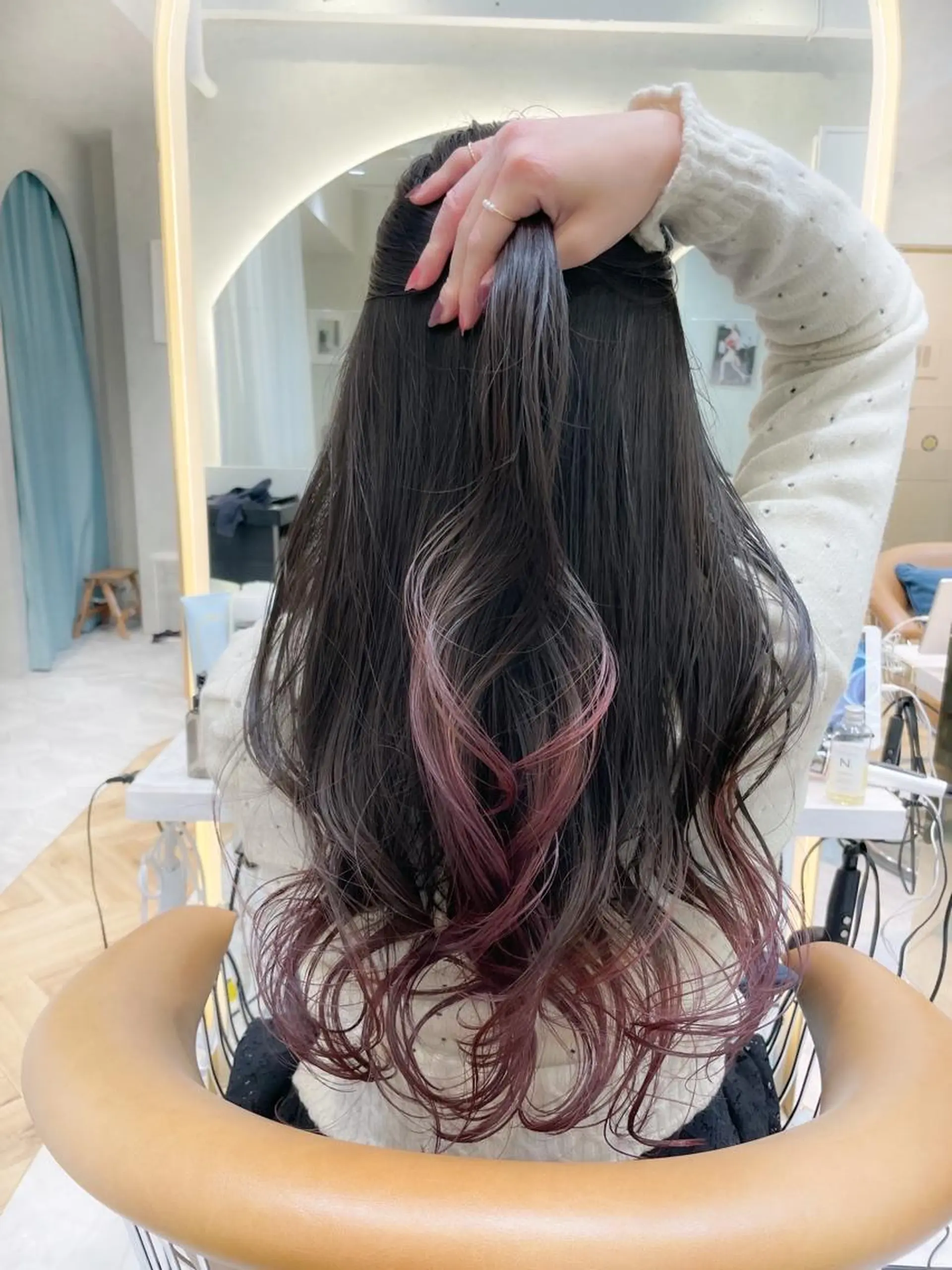 ロング 産休中2026.4月 復帰予定/野崎華代のヘアスタイル