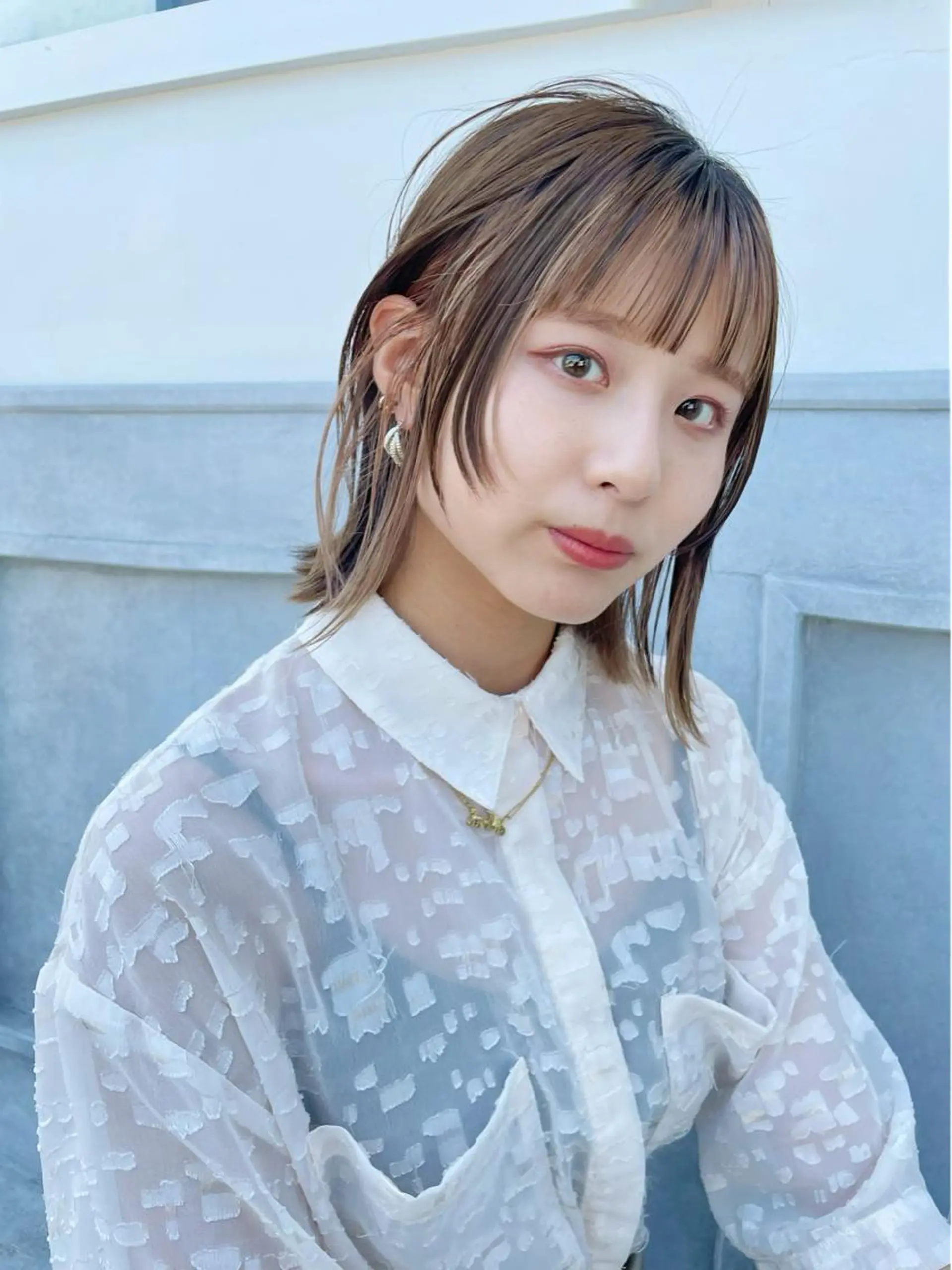 ショート カラー 吉原 由菜のヘアスタイル