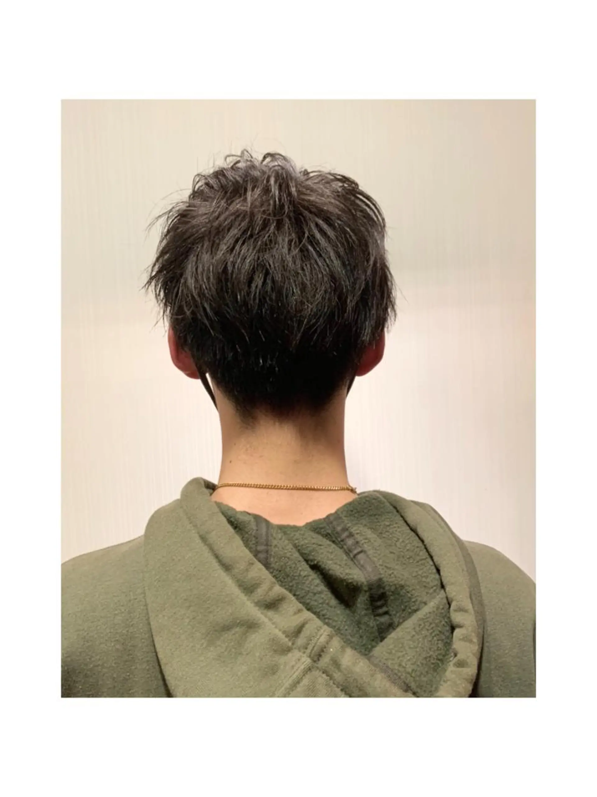 パーマ メンズ やました りなのヘアスタイル