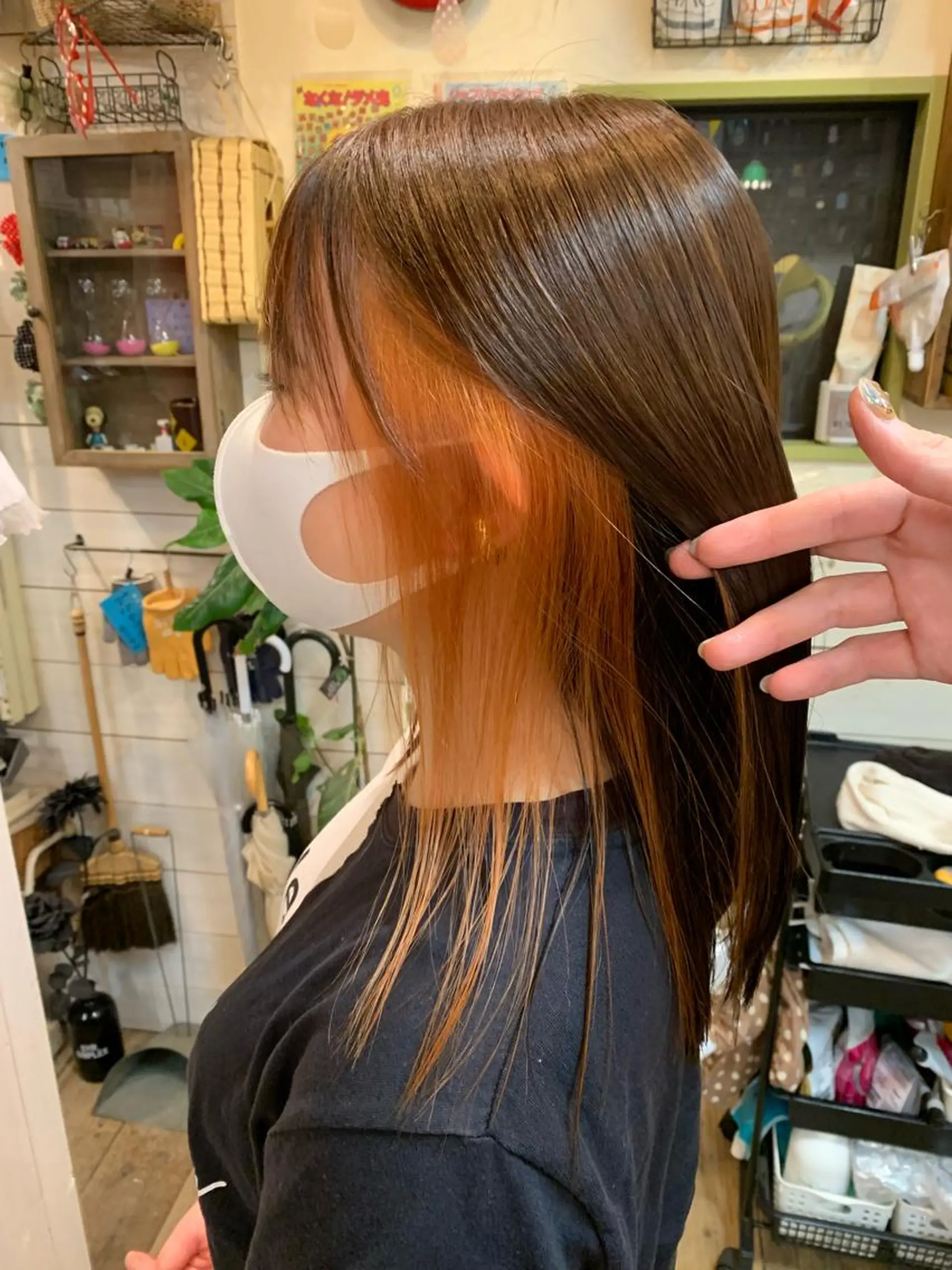 セミロング メンズ “ととのう”ヘッドス パ🌿本多麻亜優のヘアスタイル