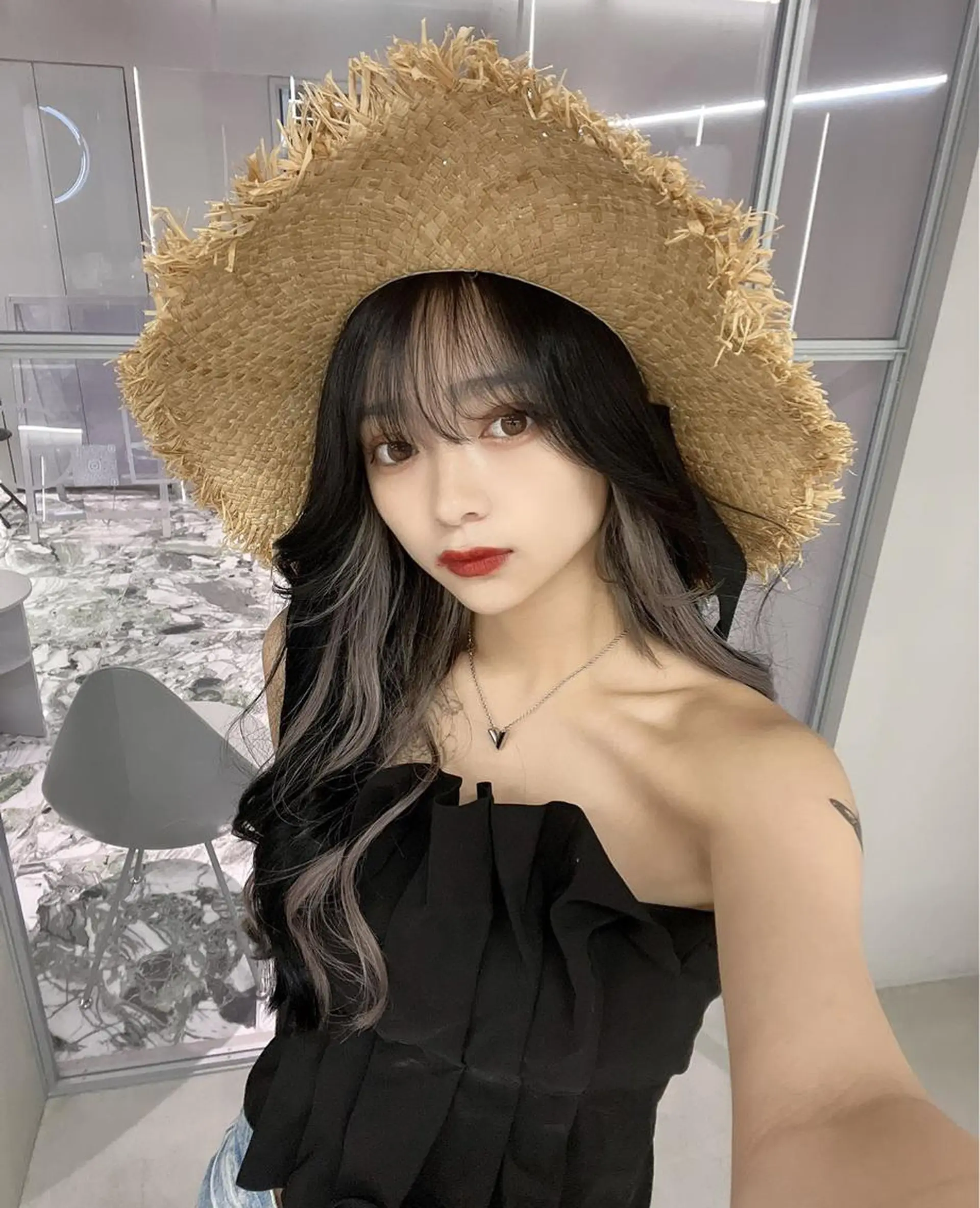 ロング カット ヘアカラー トリートメント PARIS hair salon所属・秋葉原　柏木絢汰 ✨当日予約okのヘアスタイル