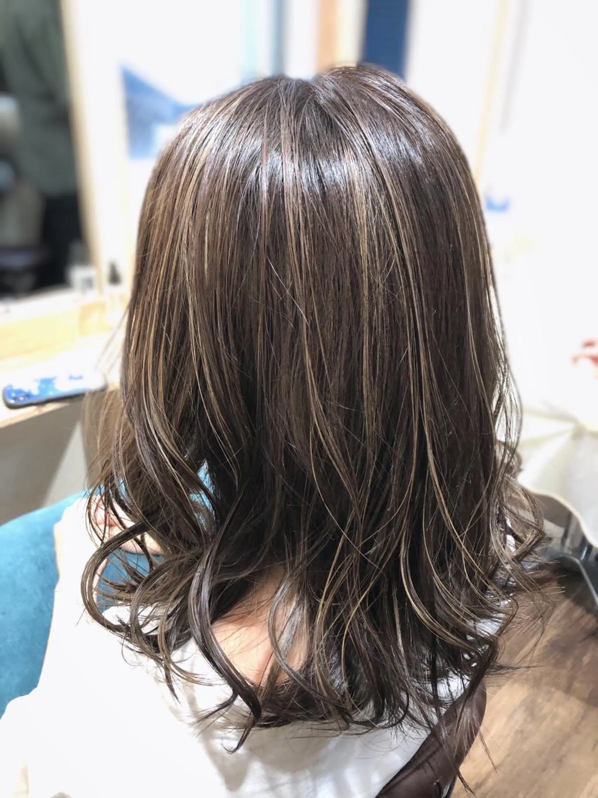 セミロング カラー カット ヘアカラー トリートメント 浦山 和之のヘアスタイル