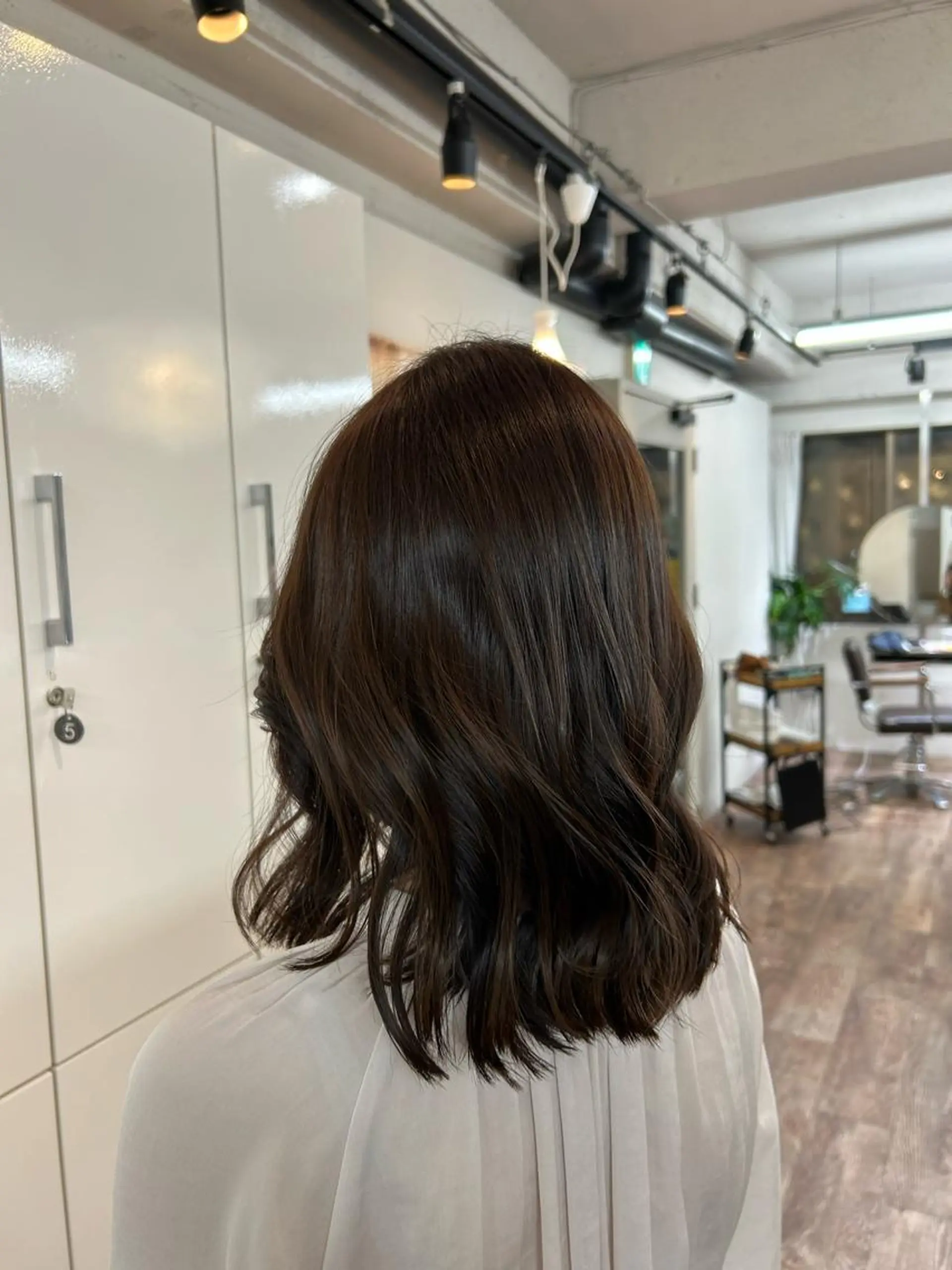 ミディアム カラー elena  by artefice所属・a aのヘアスタイル