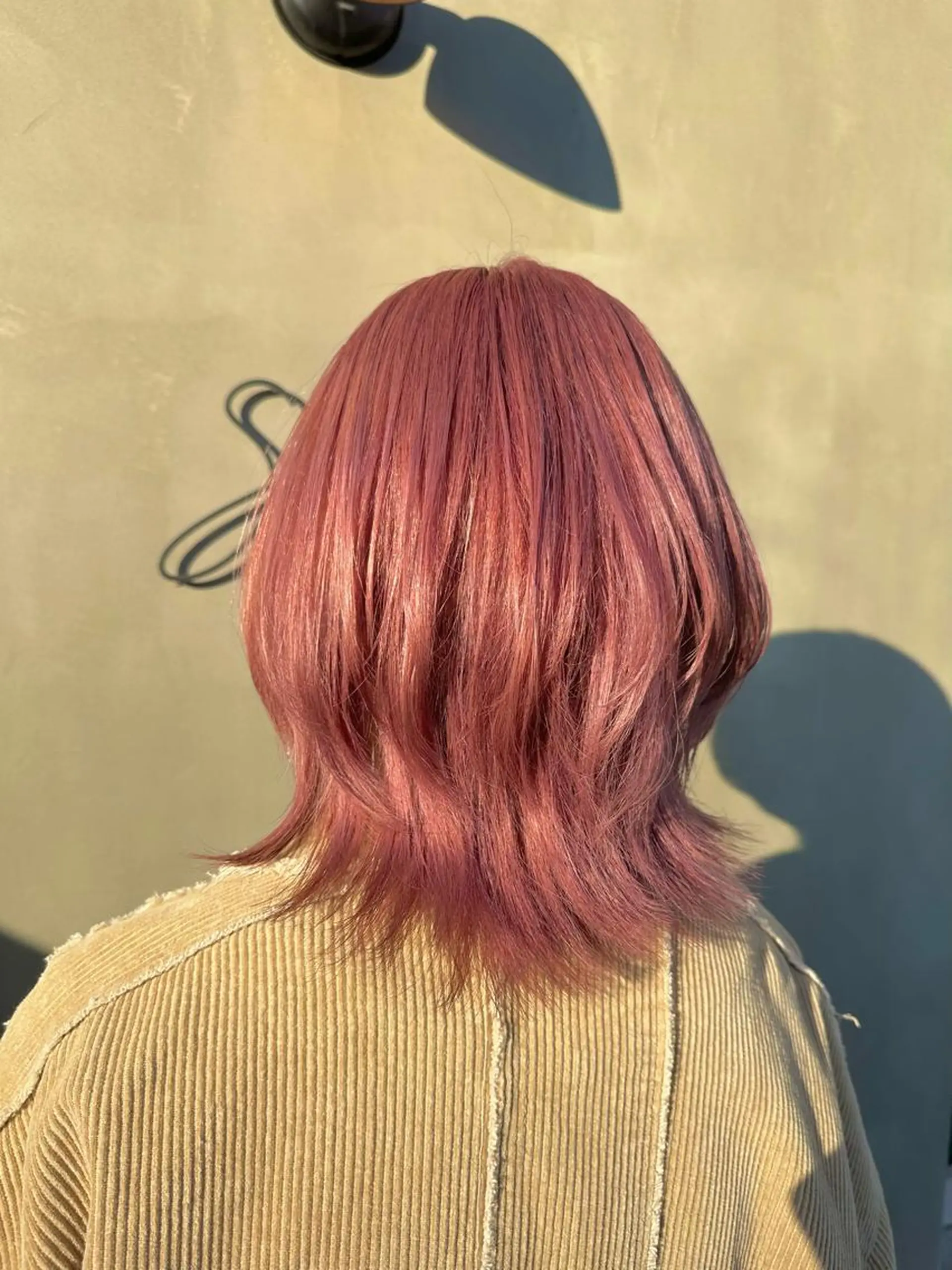セミロング カラー ヘアアレンジ Design Color🐰アユミのヘアスタイル