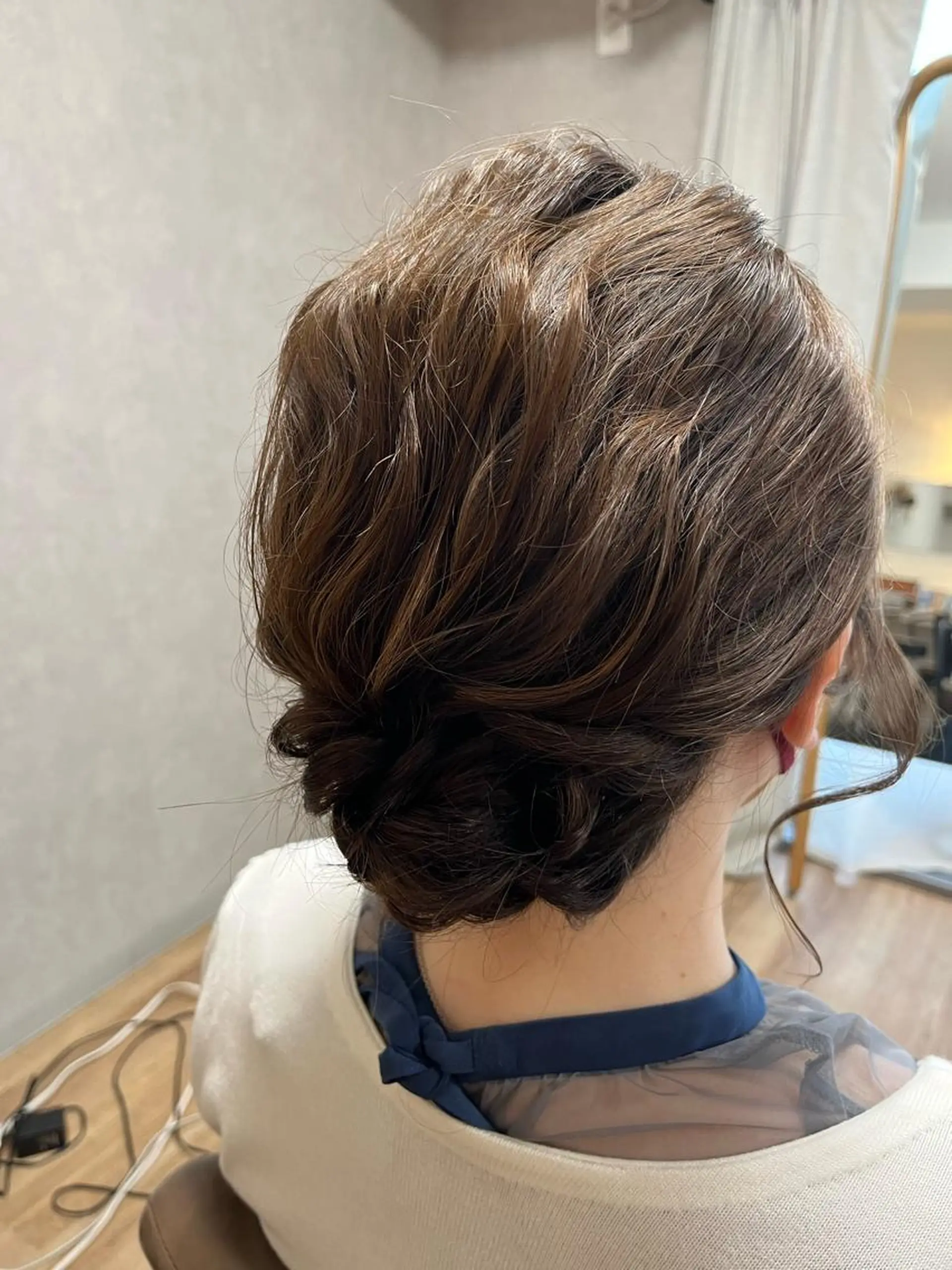 セミロング ヘアアレンジ MIKOTO/マンツ ーマン/髪質改善🤎のヘアスタイル