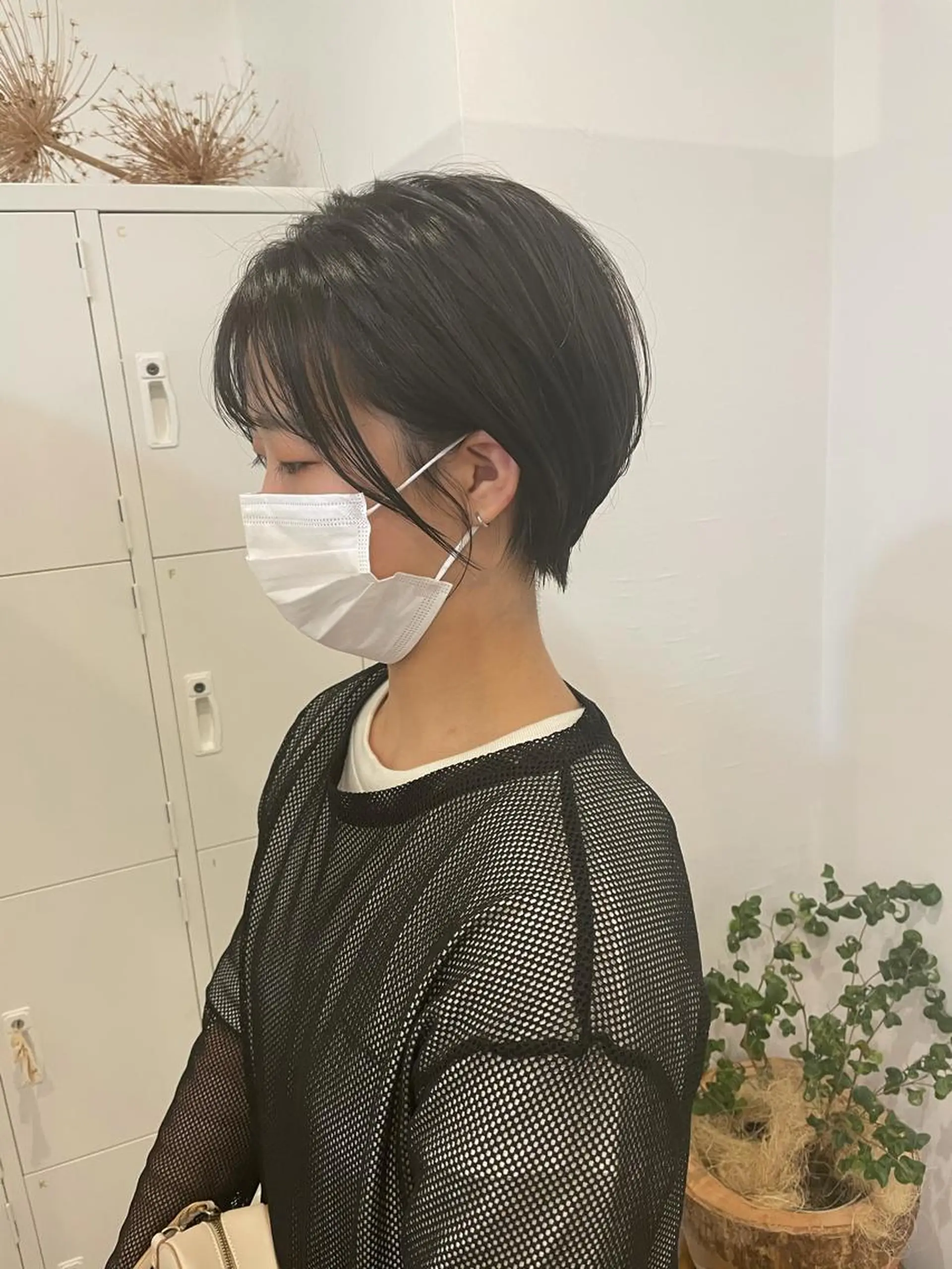 ショート 大迫 江梨のヘアスタイル
