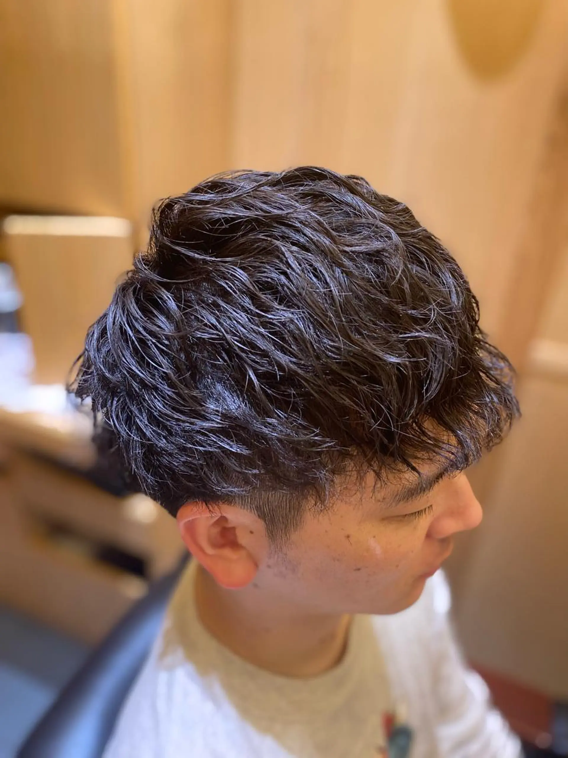 パーマ メンズ 麻布山本所属・麻布 山本のヘアスタイル