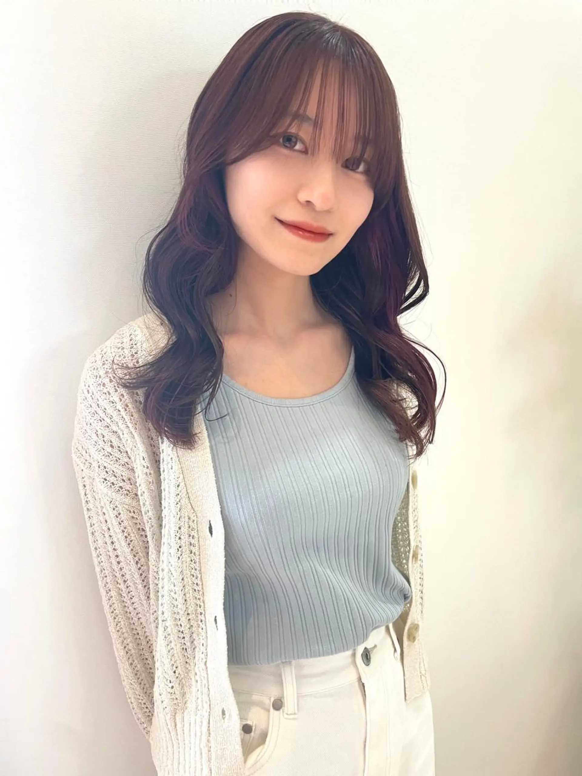 セミロング 🌈高田大夢似合わせ 透明感カラー🌈のヘアスタイル