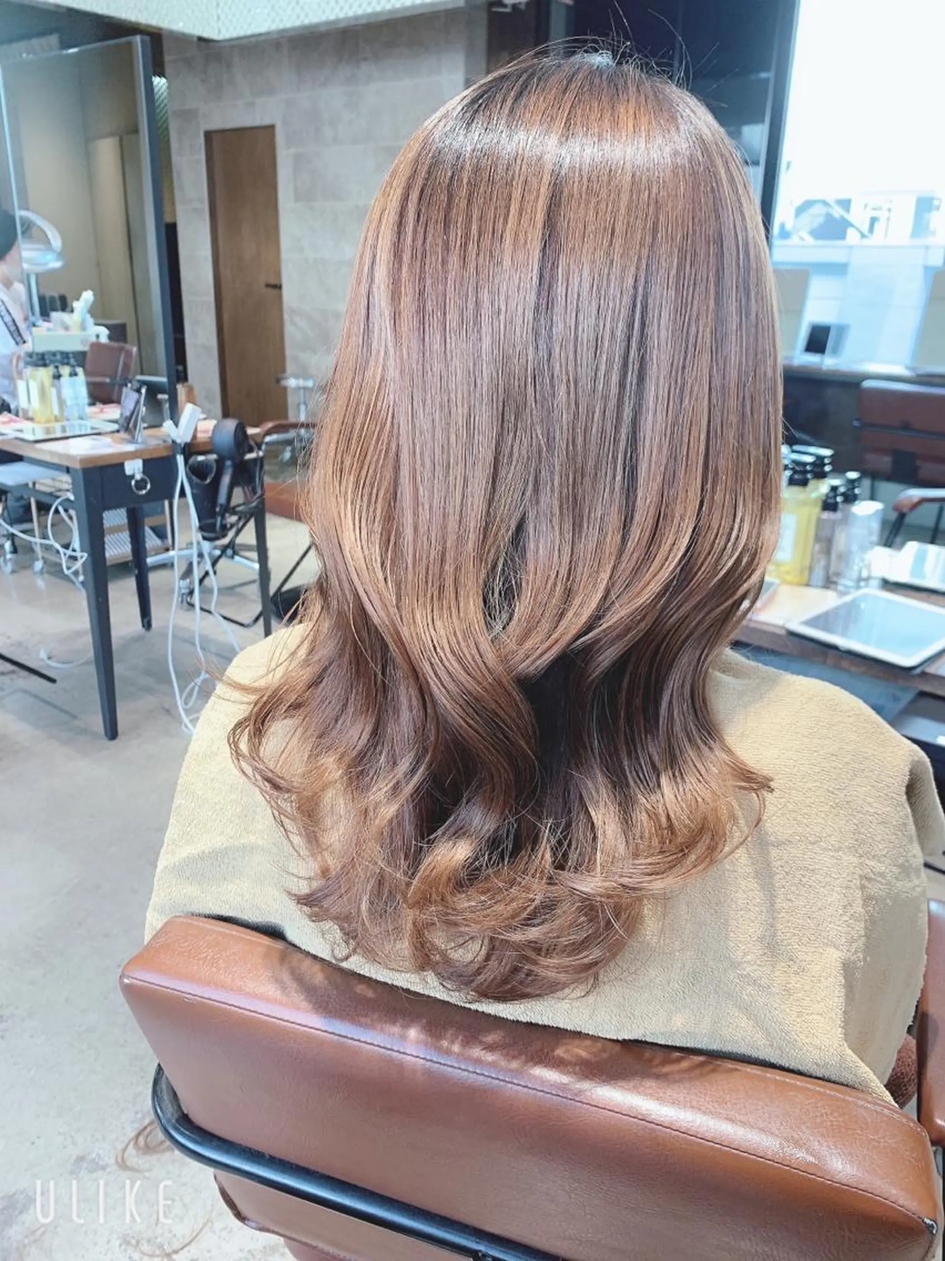 ロング 本格韓国ヘア🇰🇷 【uni】キューさんのヘアスタイル