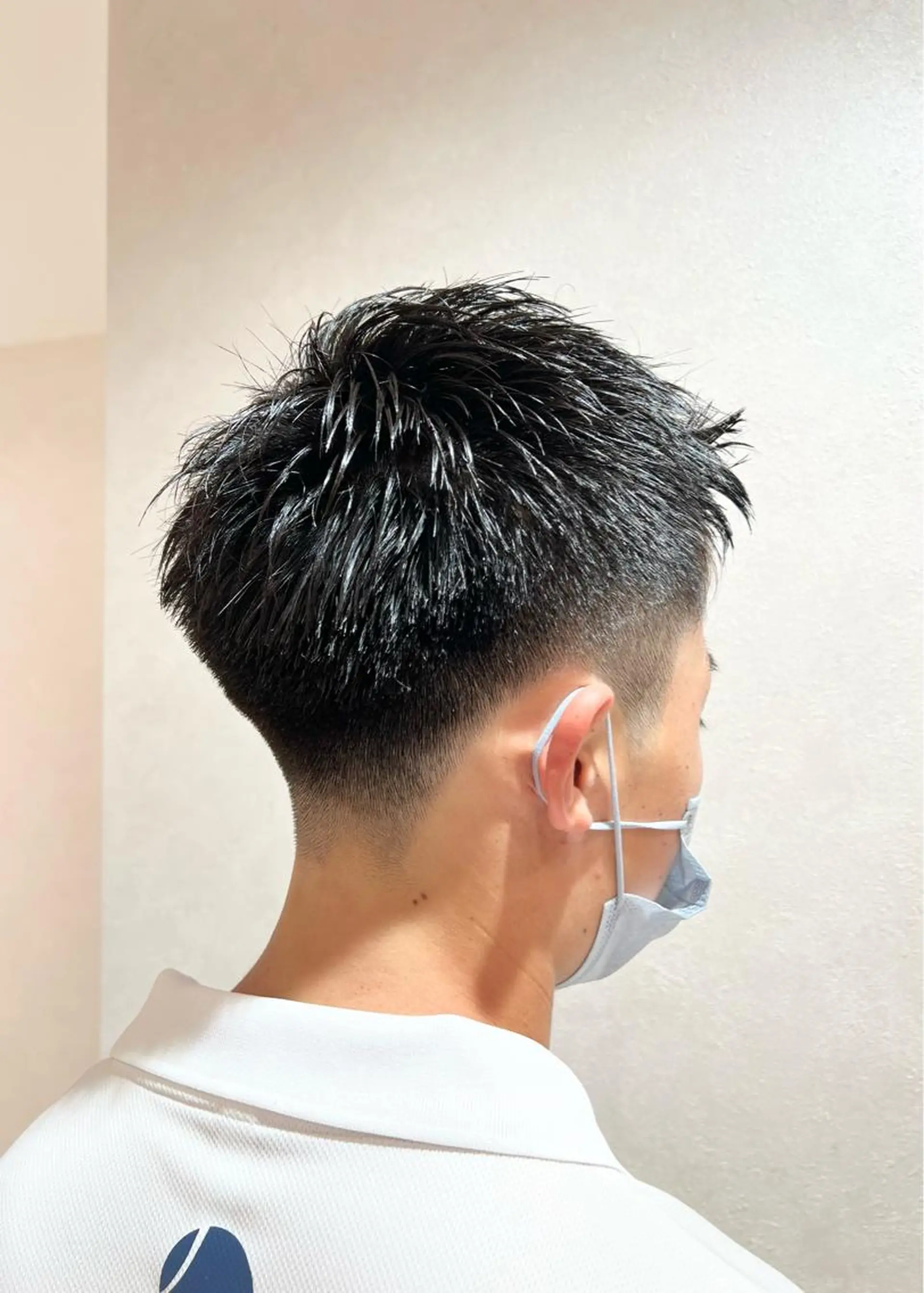 メンズ フェードカット メンズパーマ スキンフェード 波巻きパーマ カット パーマ Camishi所属・瀬野凌介/メンズ カット/パーマのヘアスタイル