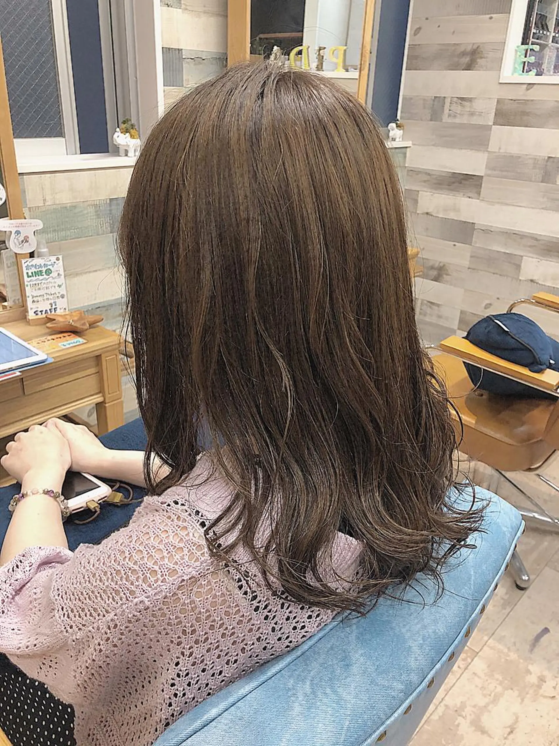 セミロング 🫧髪質改善艶カラー _マエダ 🫧のヘアスタイル
