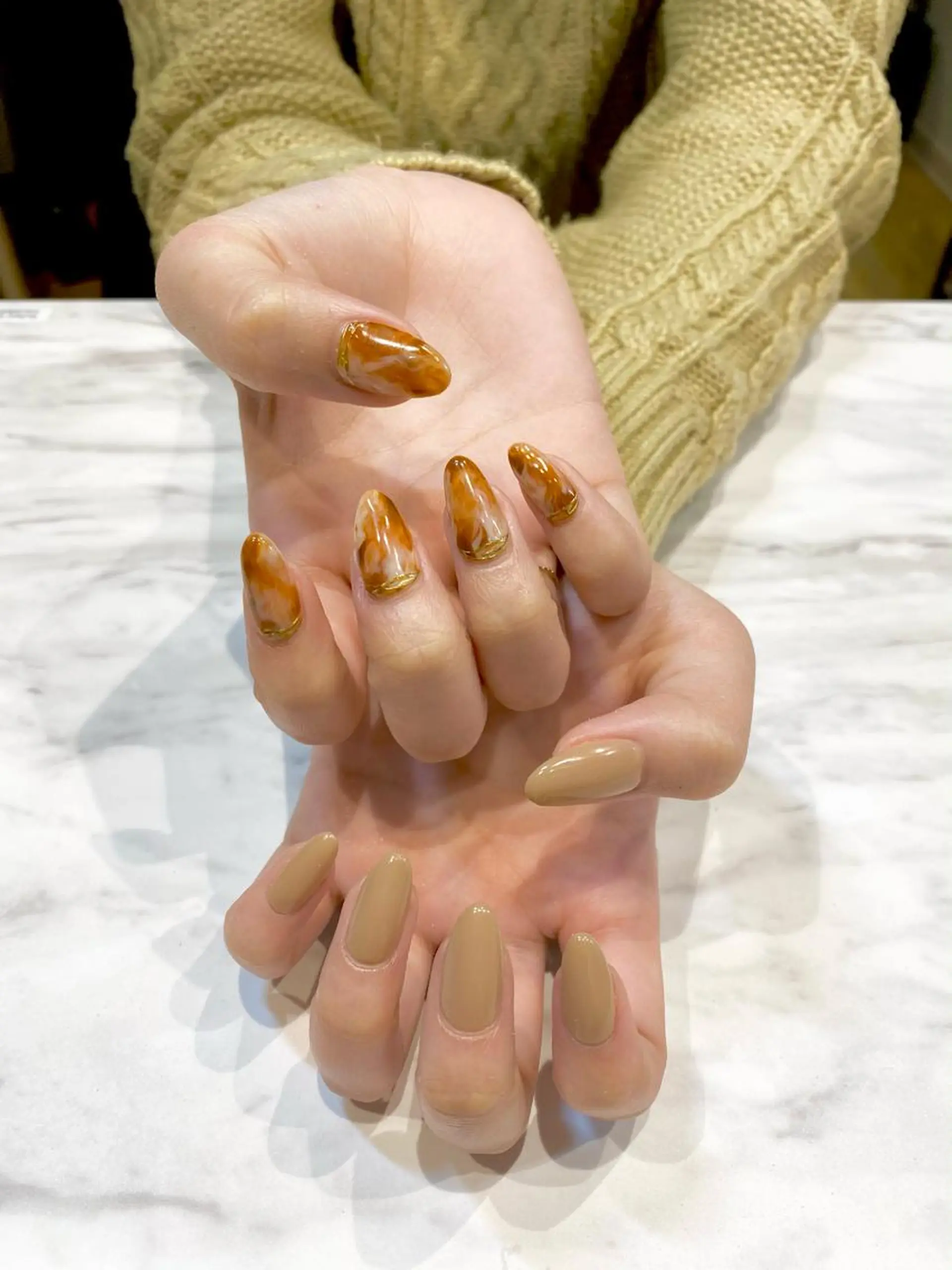 ネイル 京都レイヤーカット/ 縮毛矯正/羽柴りくのヘアスタイル