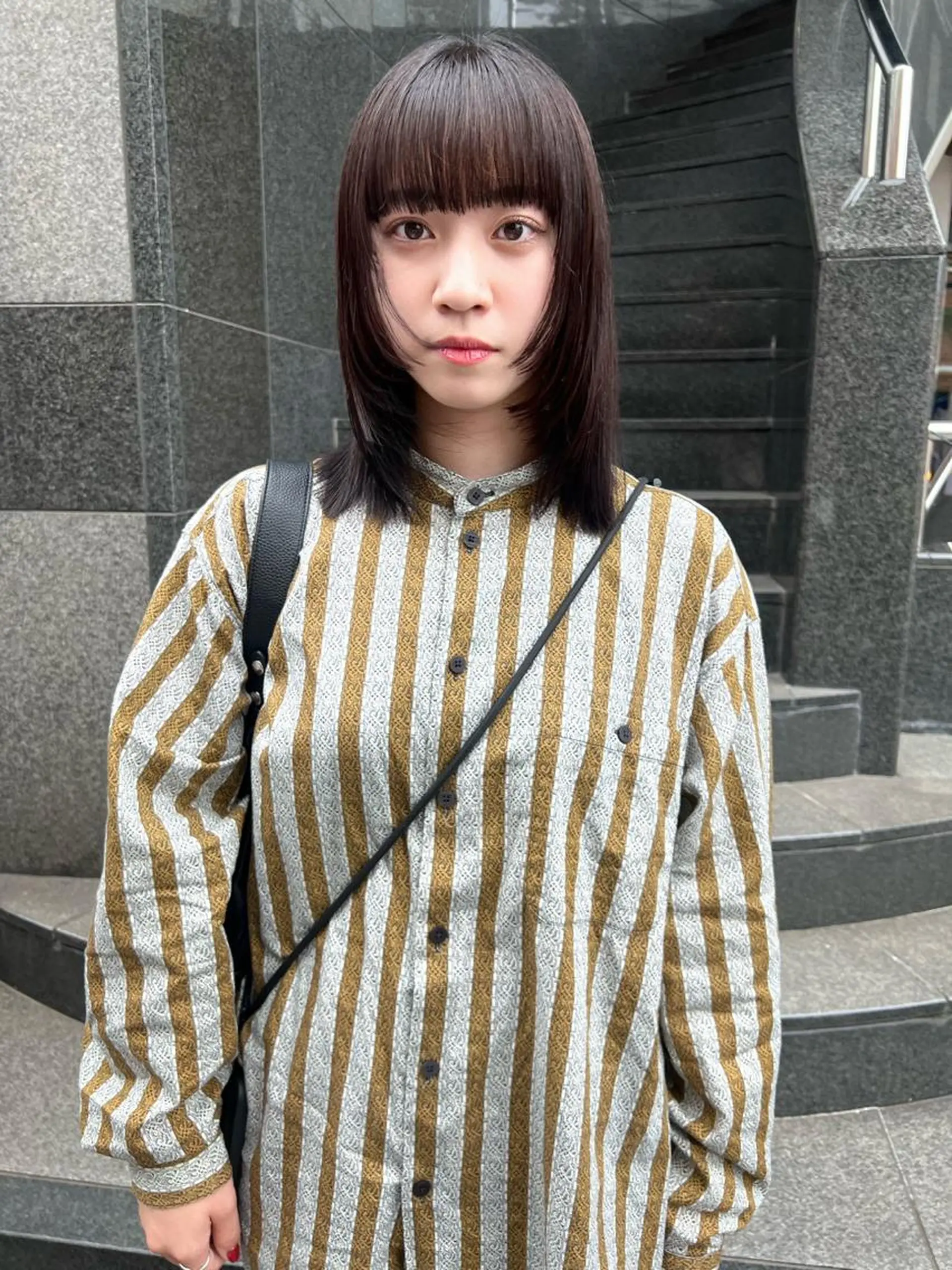 ミディアム AI TOKYO　S所属・mizuki 【韓国レイヤー】のヘアスタイル