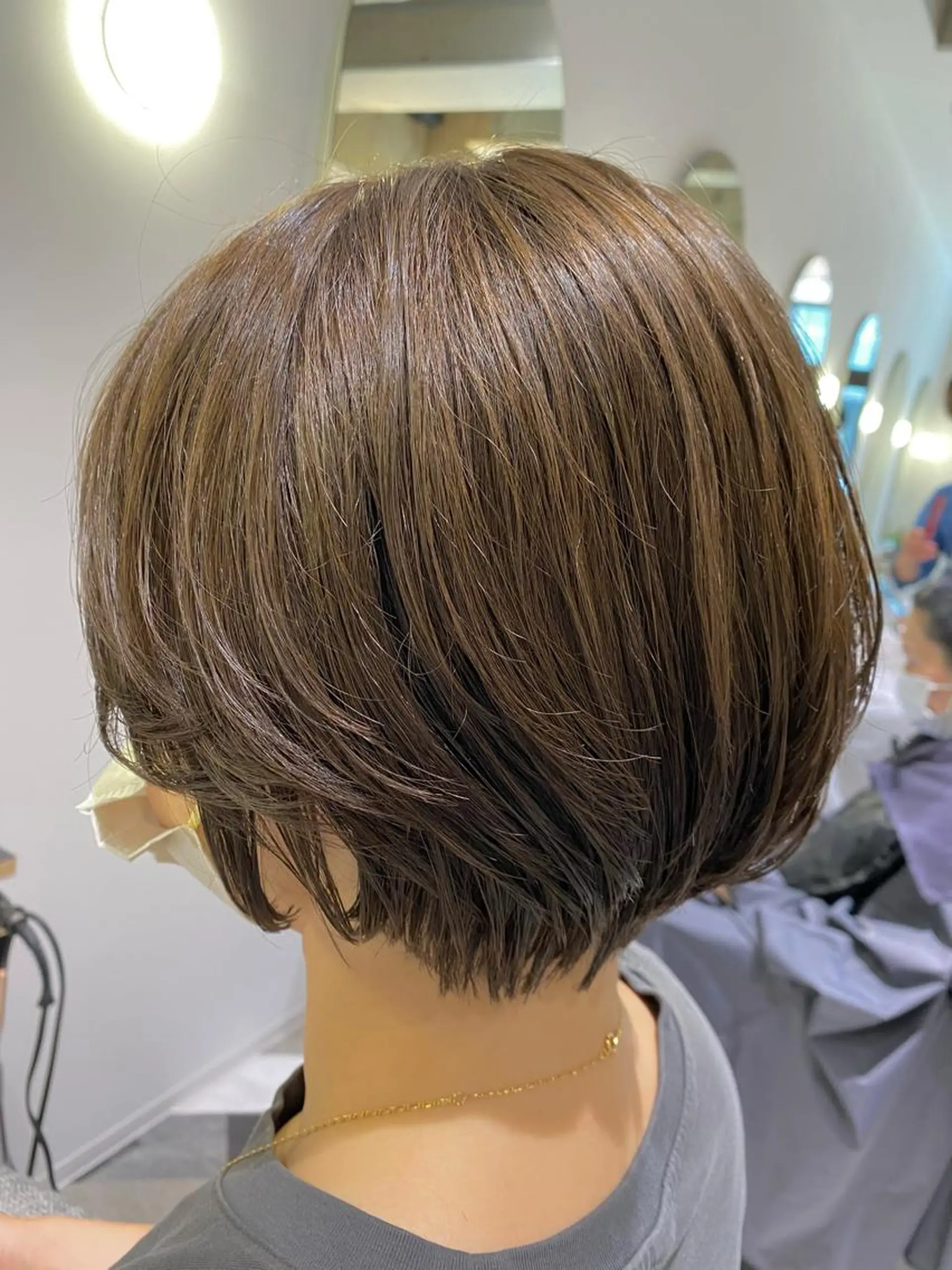 ショート カット ヘアカラー トリートメント APHRODITE マスダのヘアスタイル