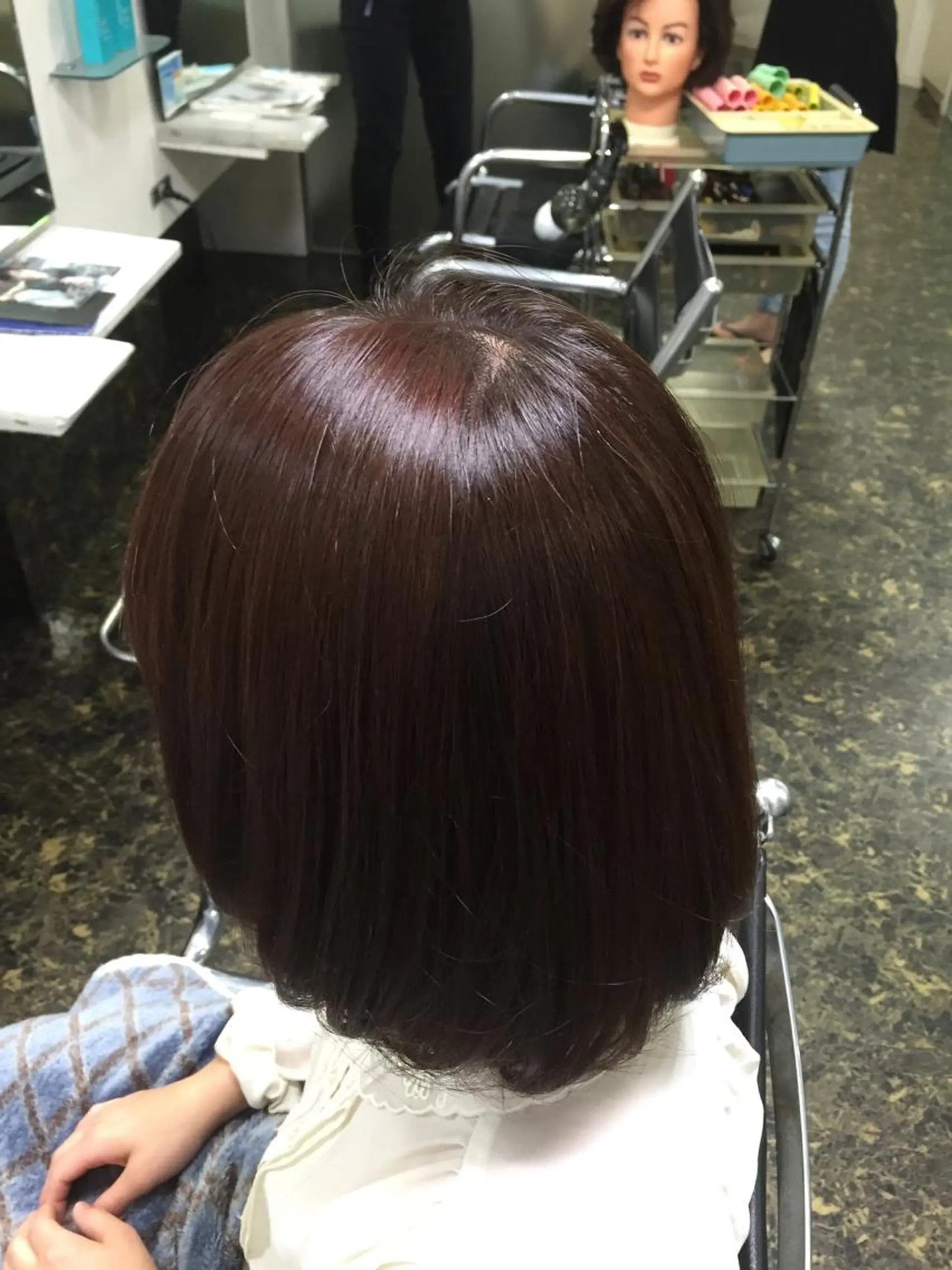 ショート ミディアム カラー 中野 健人のヘアスタイル