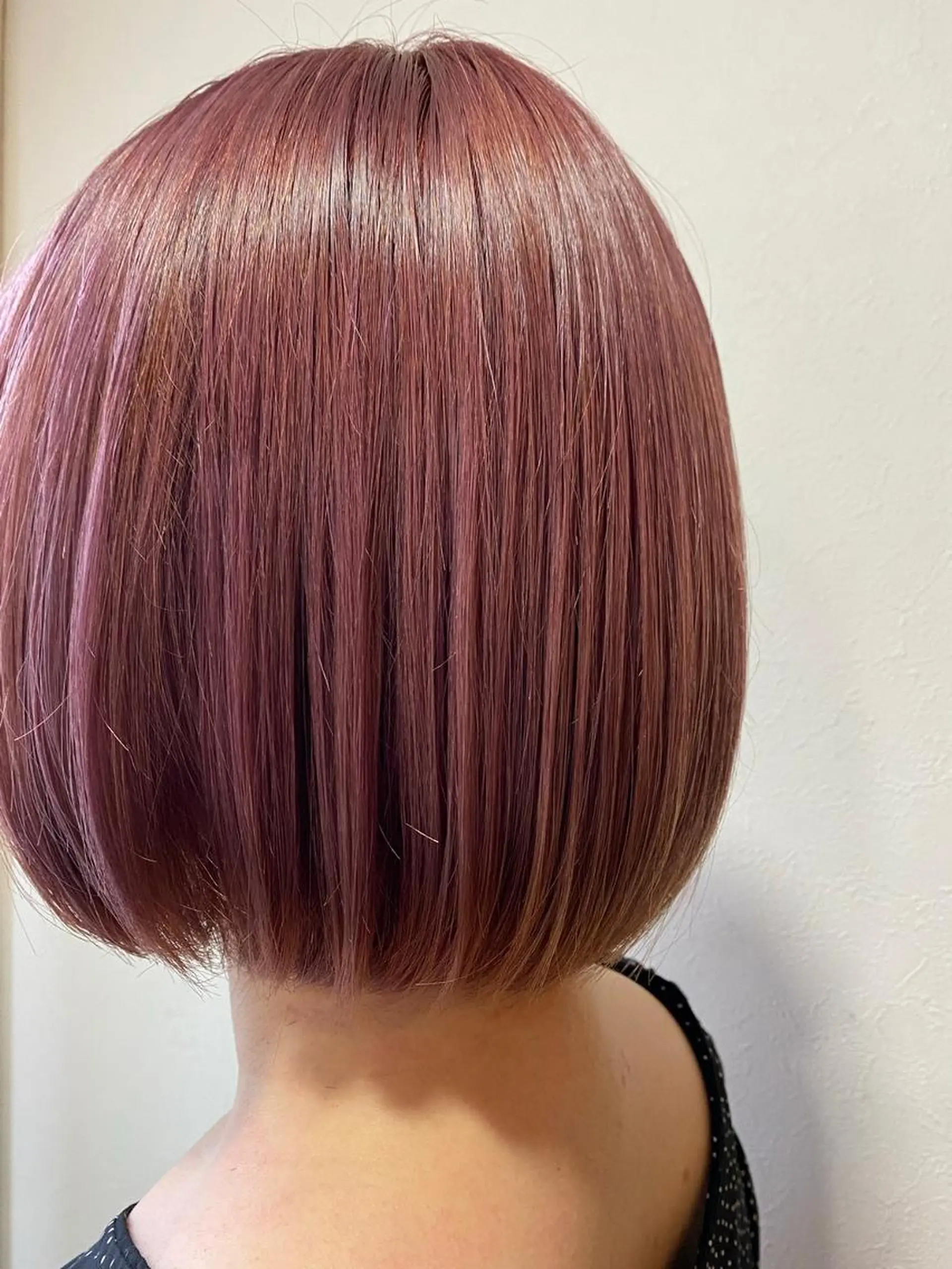 ショート トリートメント ヘッドスパ 🍒🌷ピンクカラー 🌷🍒井出まりあのヘアスタイル