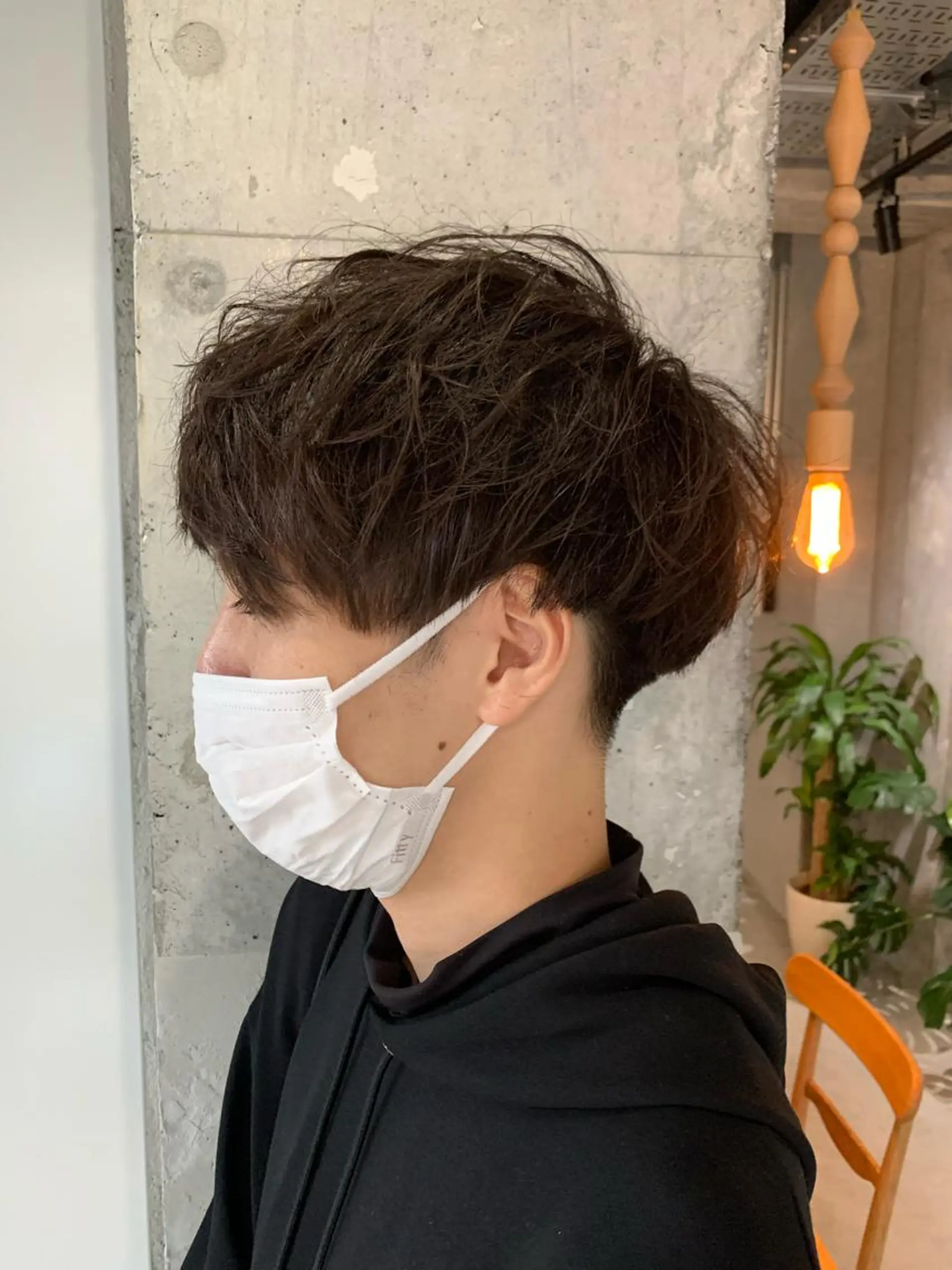 ショート 毛流れが作れる 縮毛矯正/渡部純生のヘアスタイル