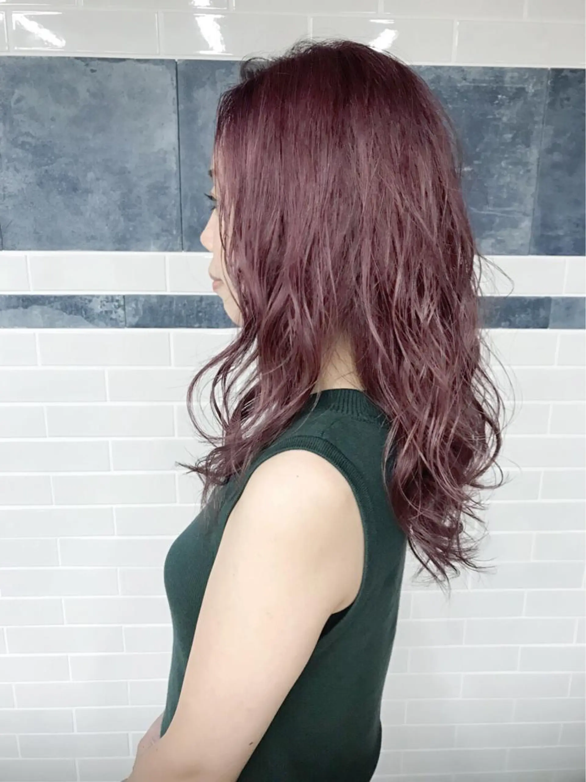 ロング カラー ブリーチ イルミナカラー カット ヘアカラー トリートメント ❤️Ruminate 日暮里店❤️のヘアスタイル