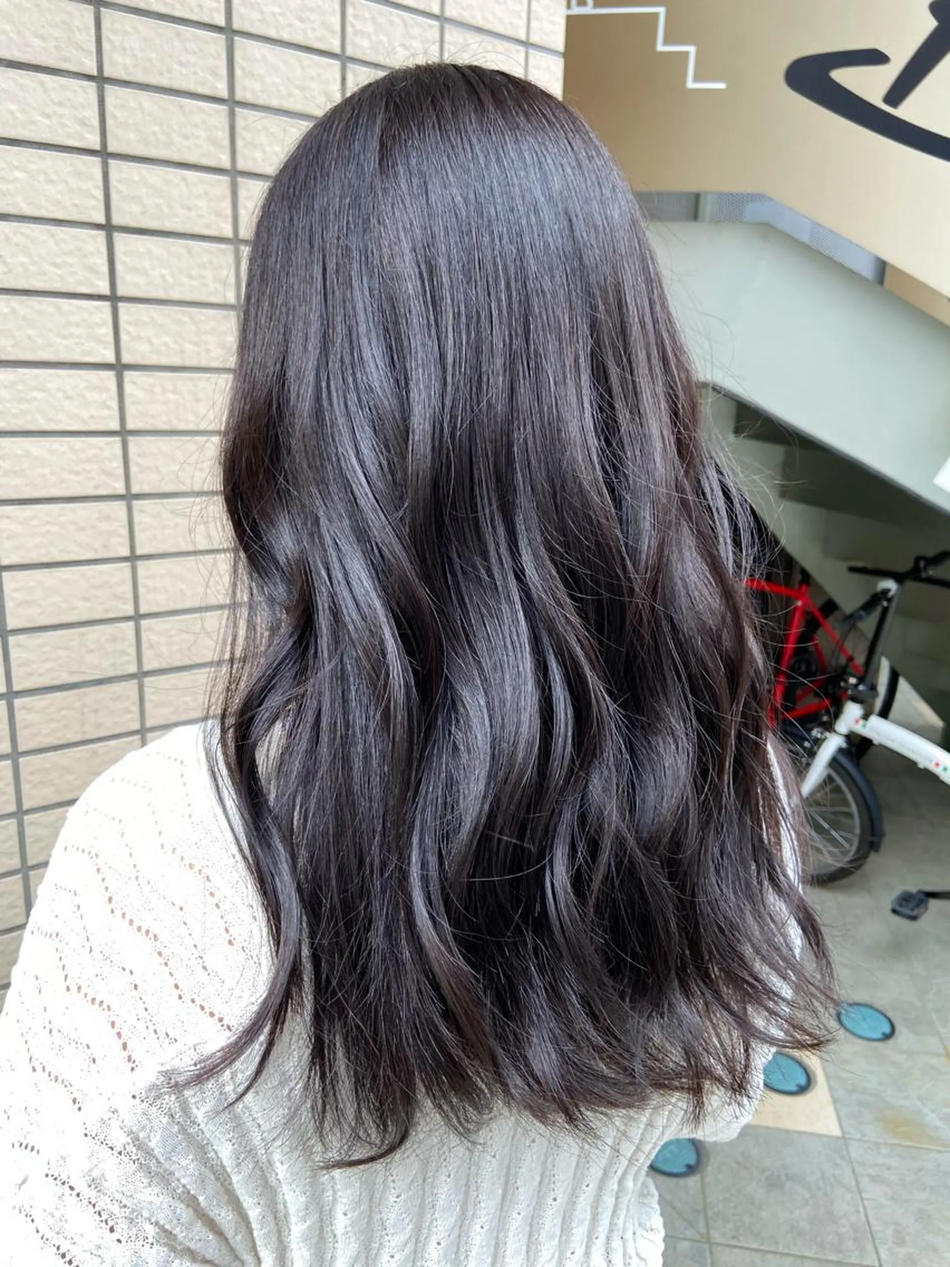 ロング カラー カット ヘアカラー トリートメント 菊地 美憂のヘアスタイル