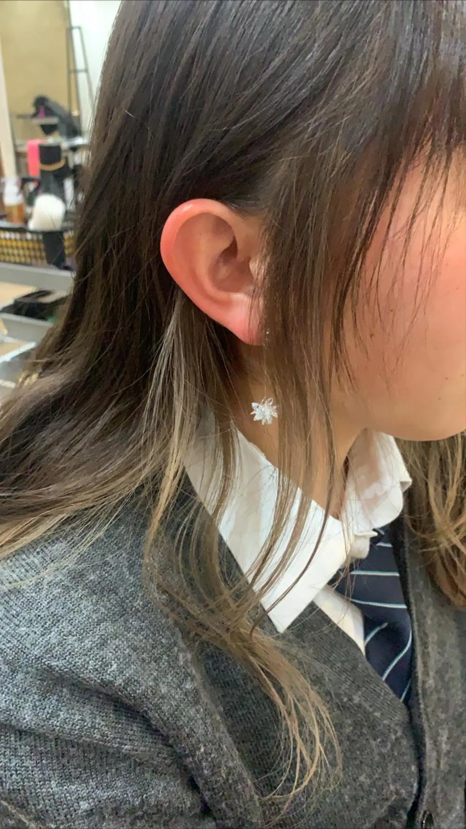 ロング カラー 🌈re-room EIKI🇰🇷のヘアスタイル