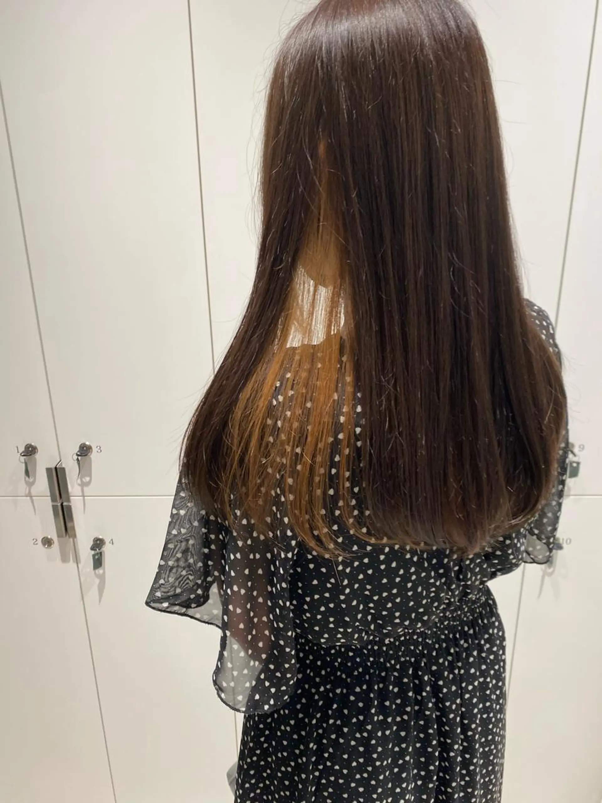 ロング カラー ヘアカラー トリートメント ヘアセット ナチュラル/韓国💎 haruka 💎のヘアスタイル