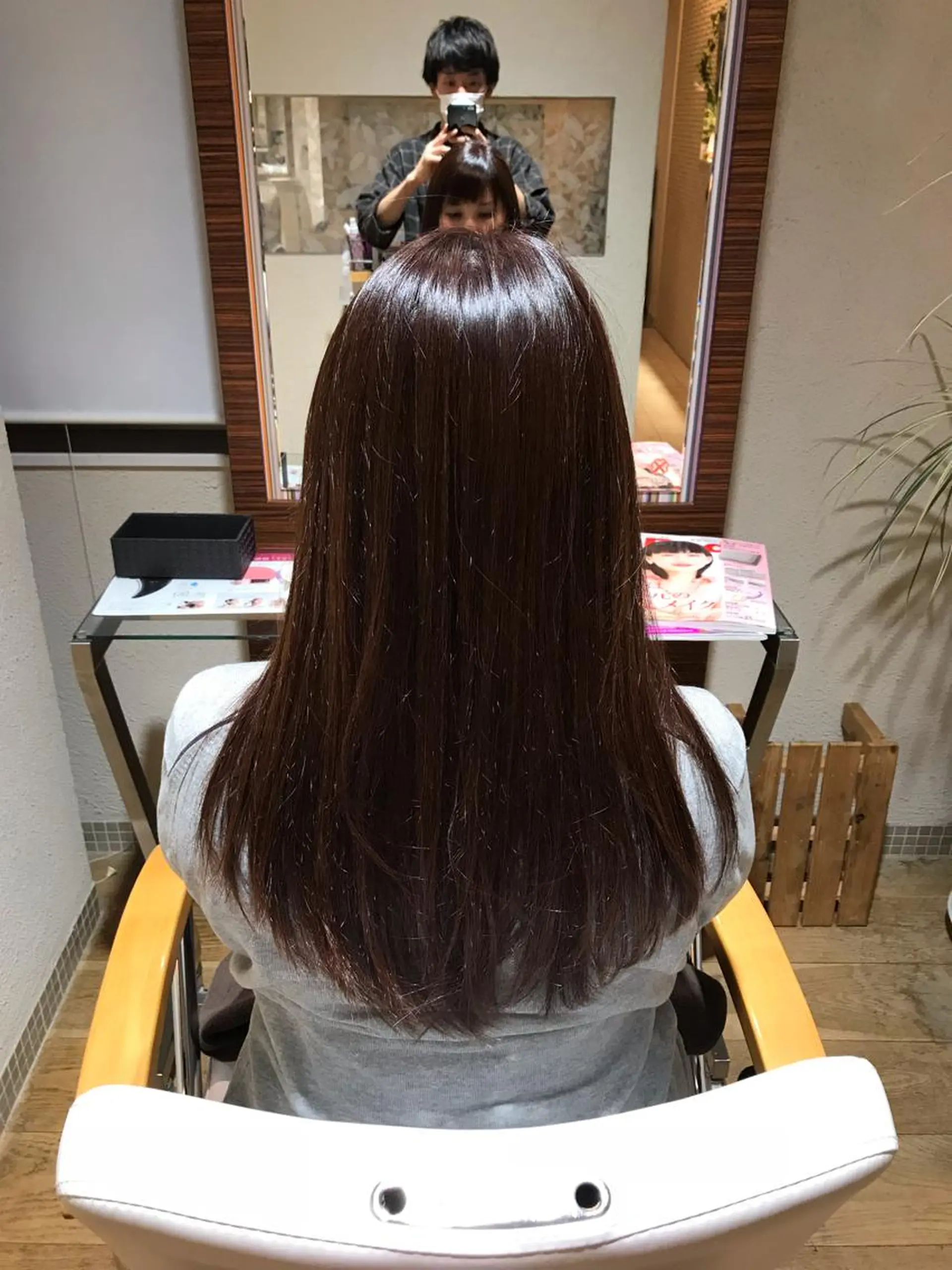 ロング カラー CRE'PS HAIR HIMAWARI所属・山本 大智のヘアスタイル