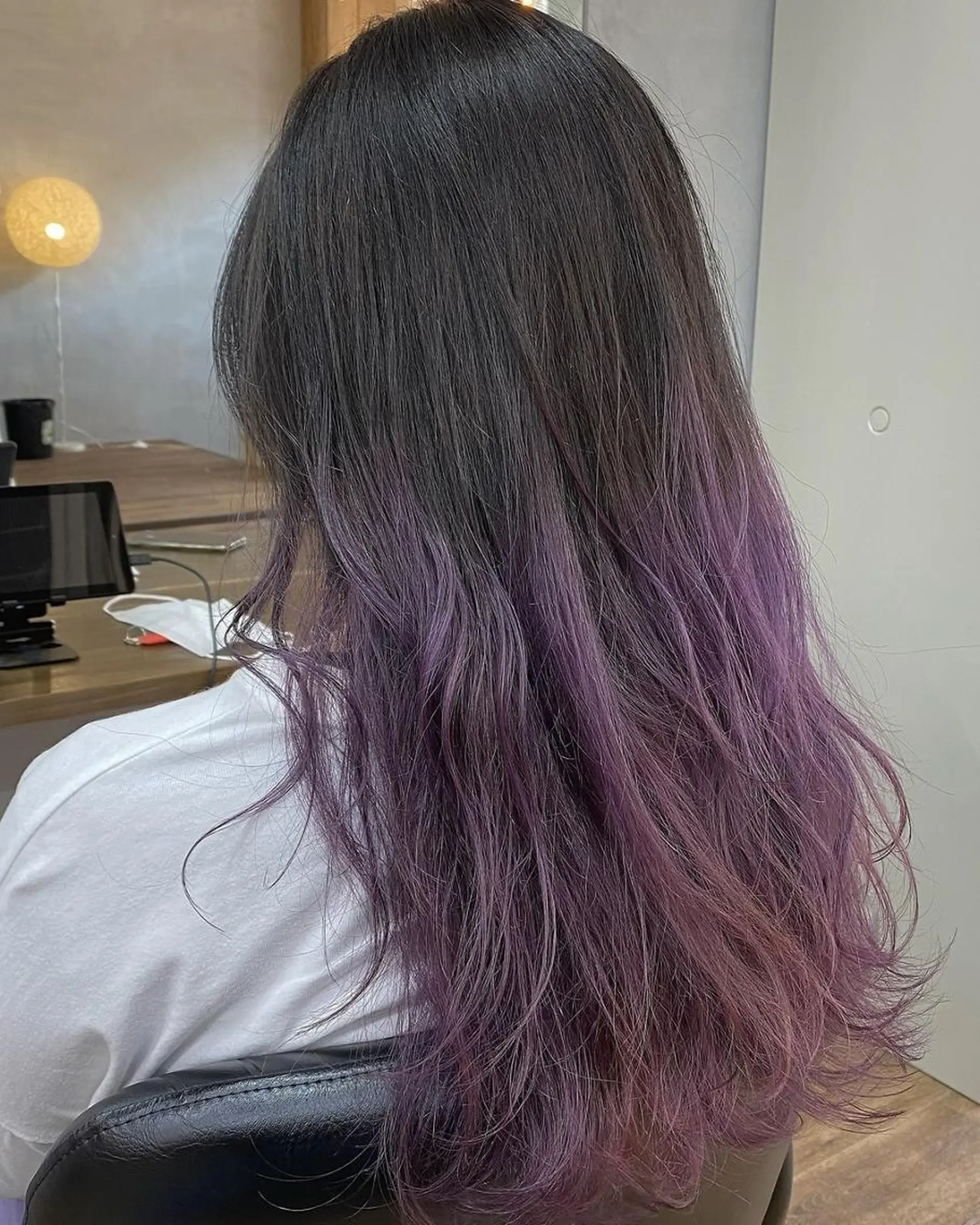 ロング カラー グラデーションカラー ANGELICA 天理店のヘアスタイル