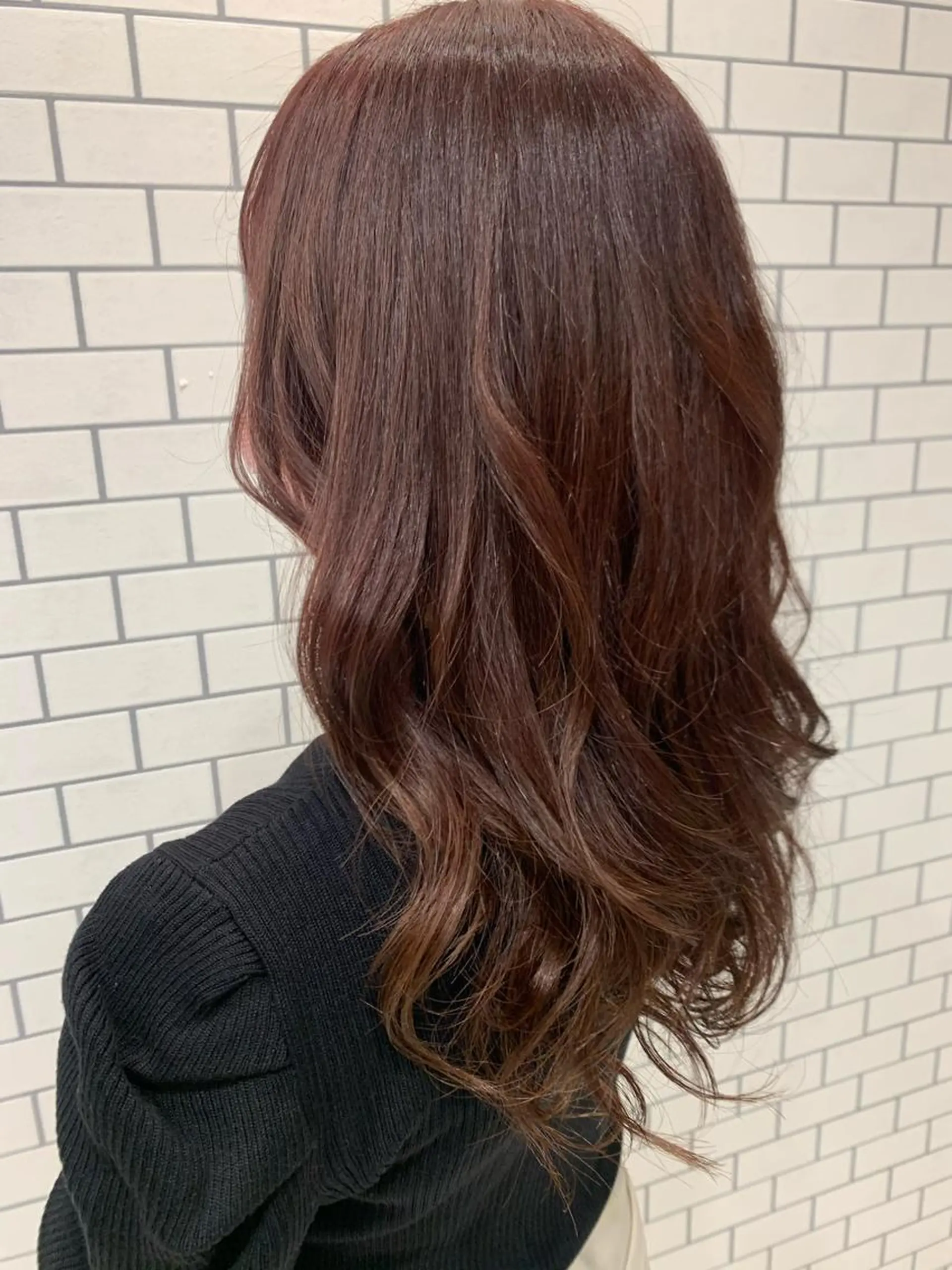 ミディアム EARTH  紫竹山 🦋本間未来🦋のヘアスタイル