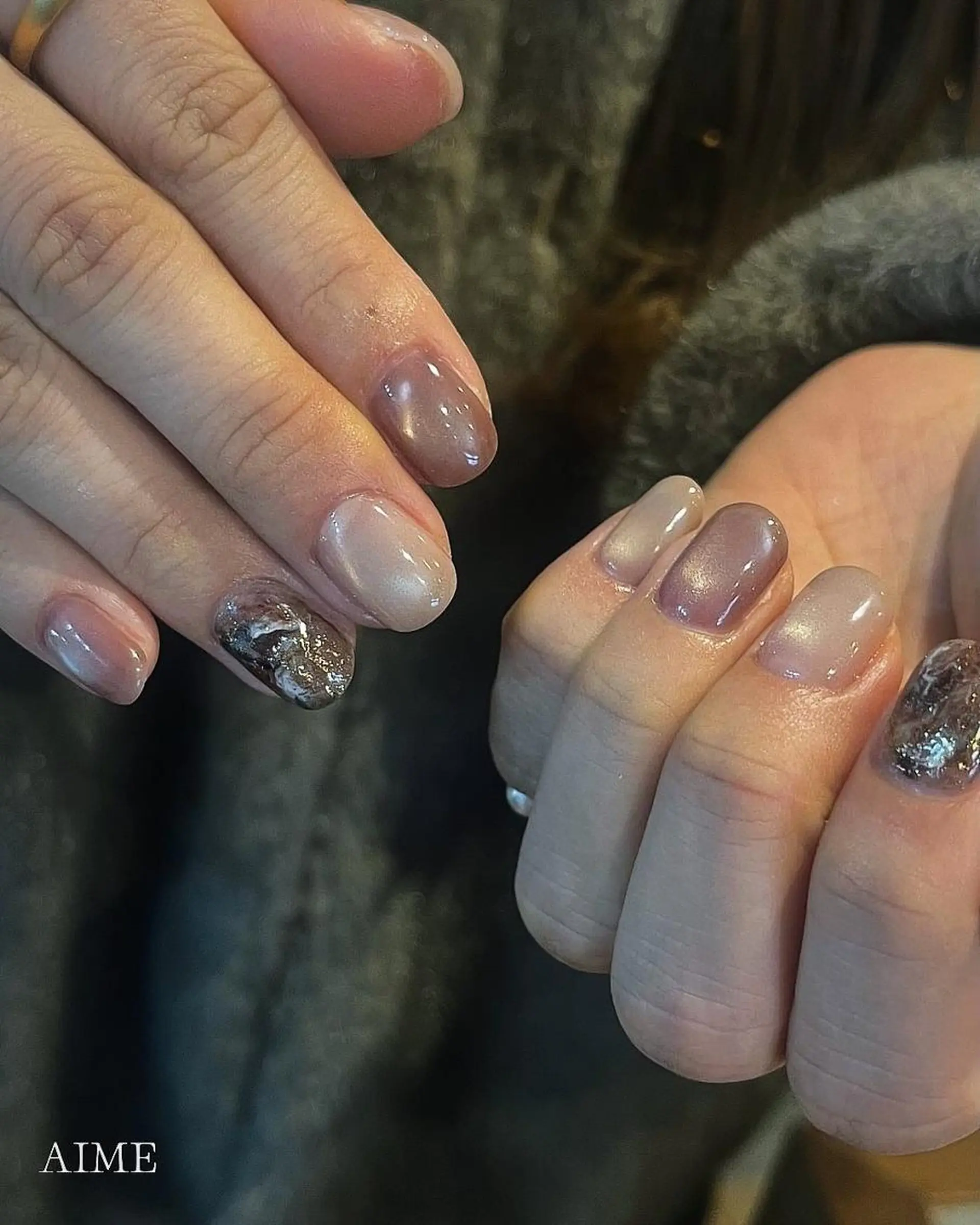 ネイル アートネイル ハンドネイル AIME (yuuka)のネイルデザイン