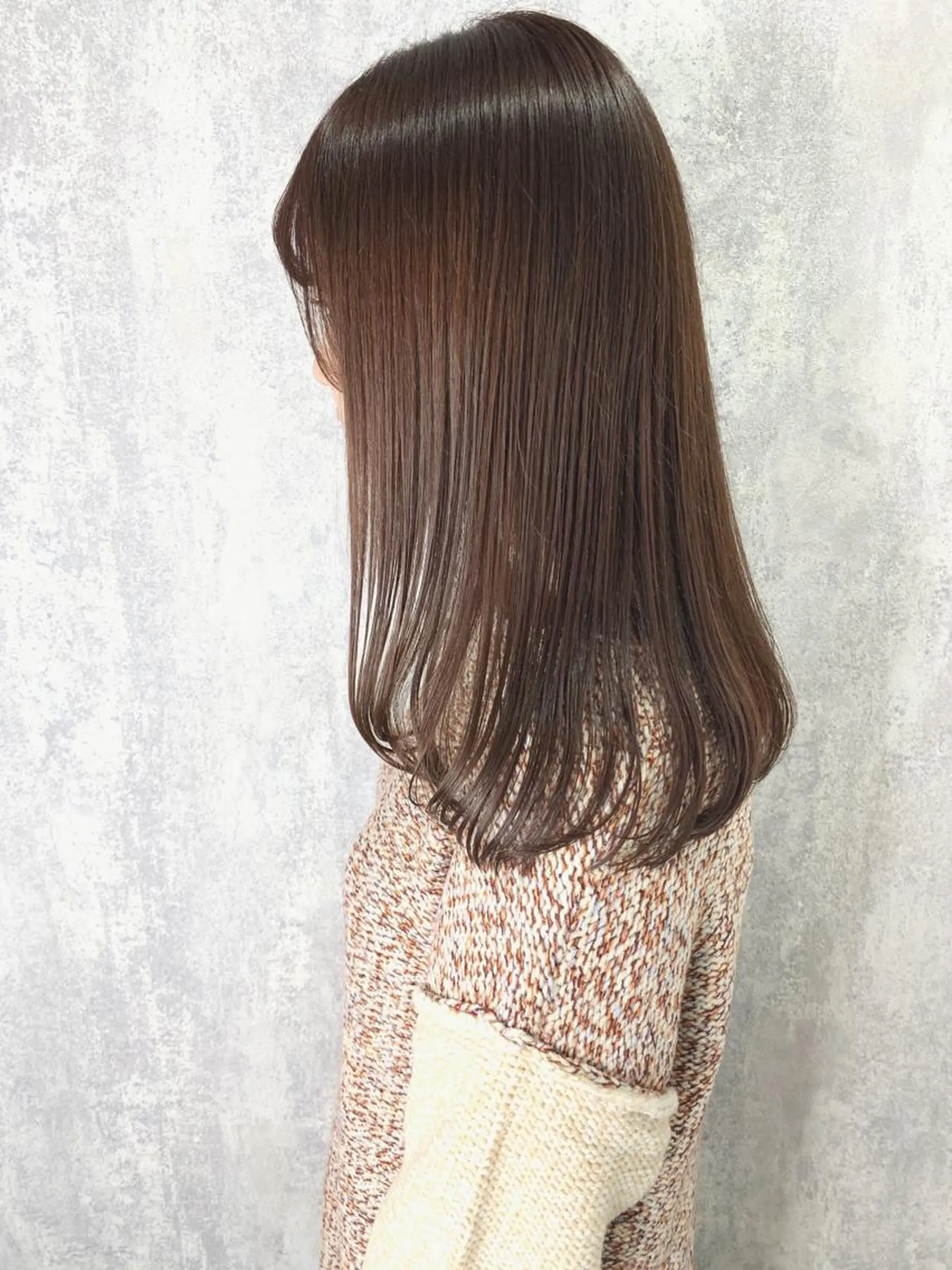 ロング カラー パーマ ヘアアレンジ メンズ ベージュカラー ピンクカラー ピンクベージュ ストレートパーマ Zina福岡天神店 艶髪/レイヤー/小顔のヘアスタイル