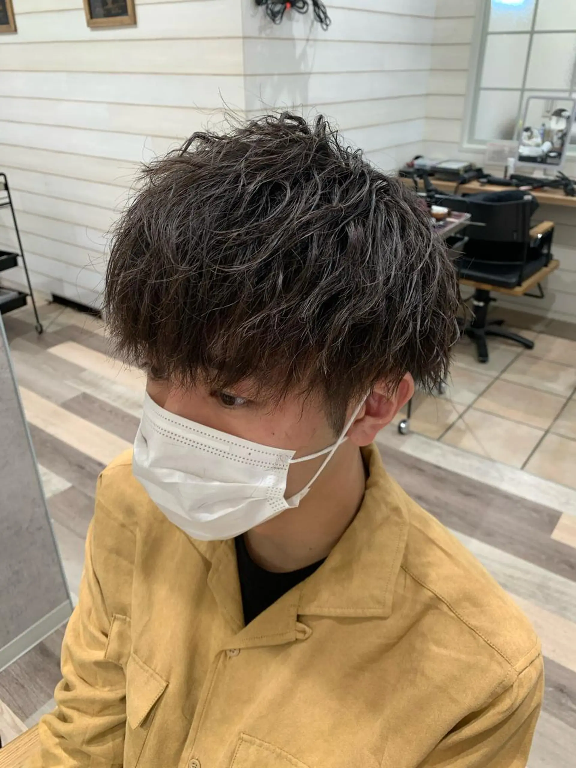 パーマ メンズ メンズパーマ ツイストスパイラルパーマ スパイラルパーマ カット パーマ Ciel所属・メンズ専門店 / Cielのヘアスタイル