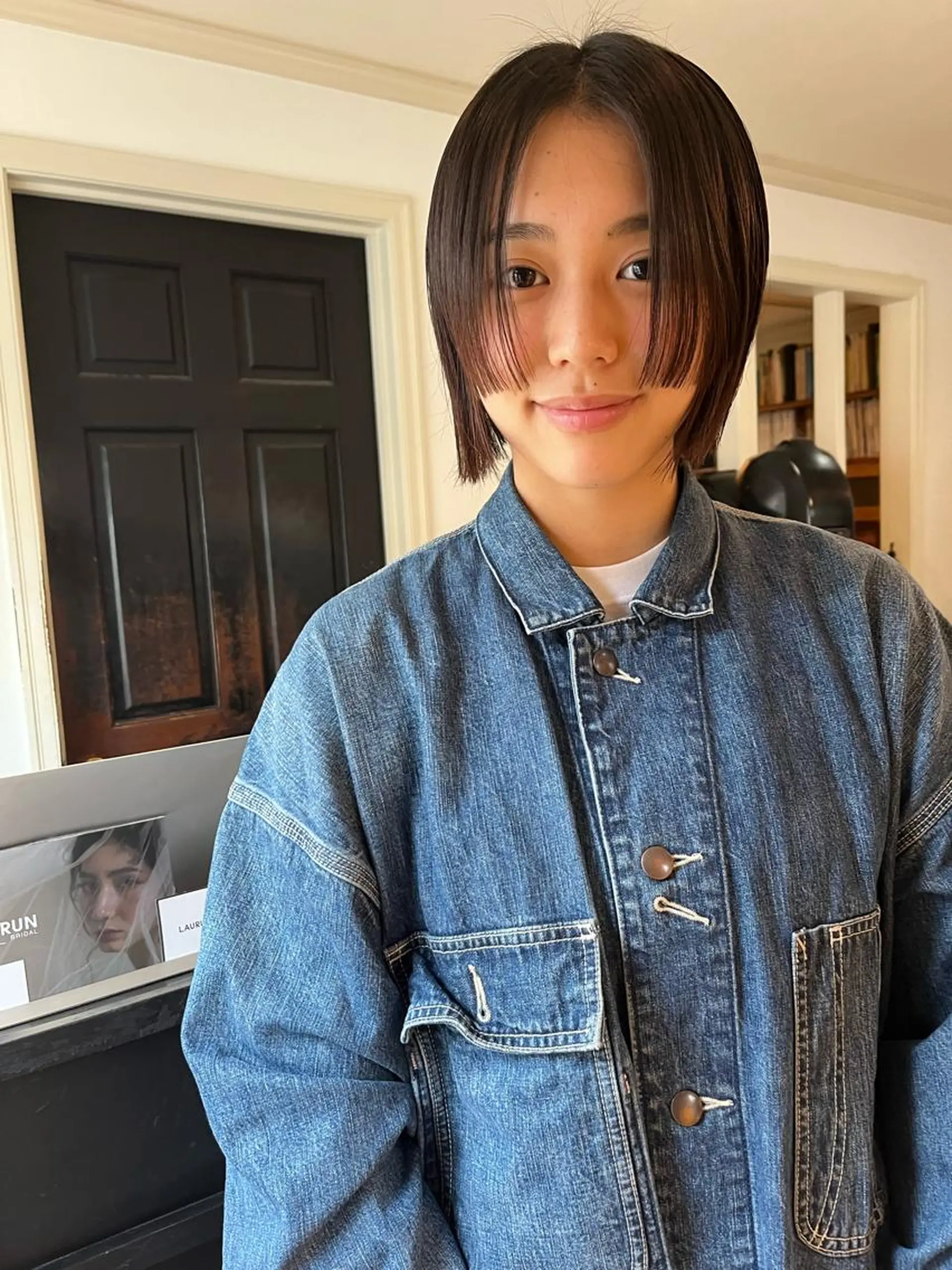 ショート NOUN所属・eri kinjoのヘアスタイル