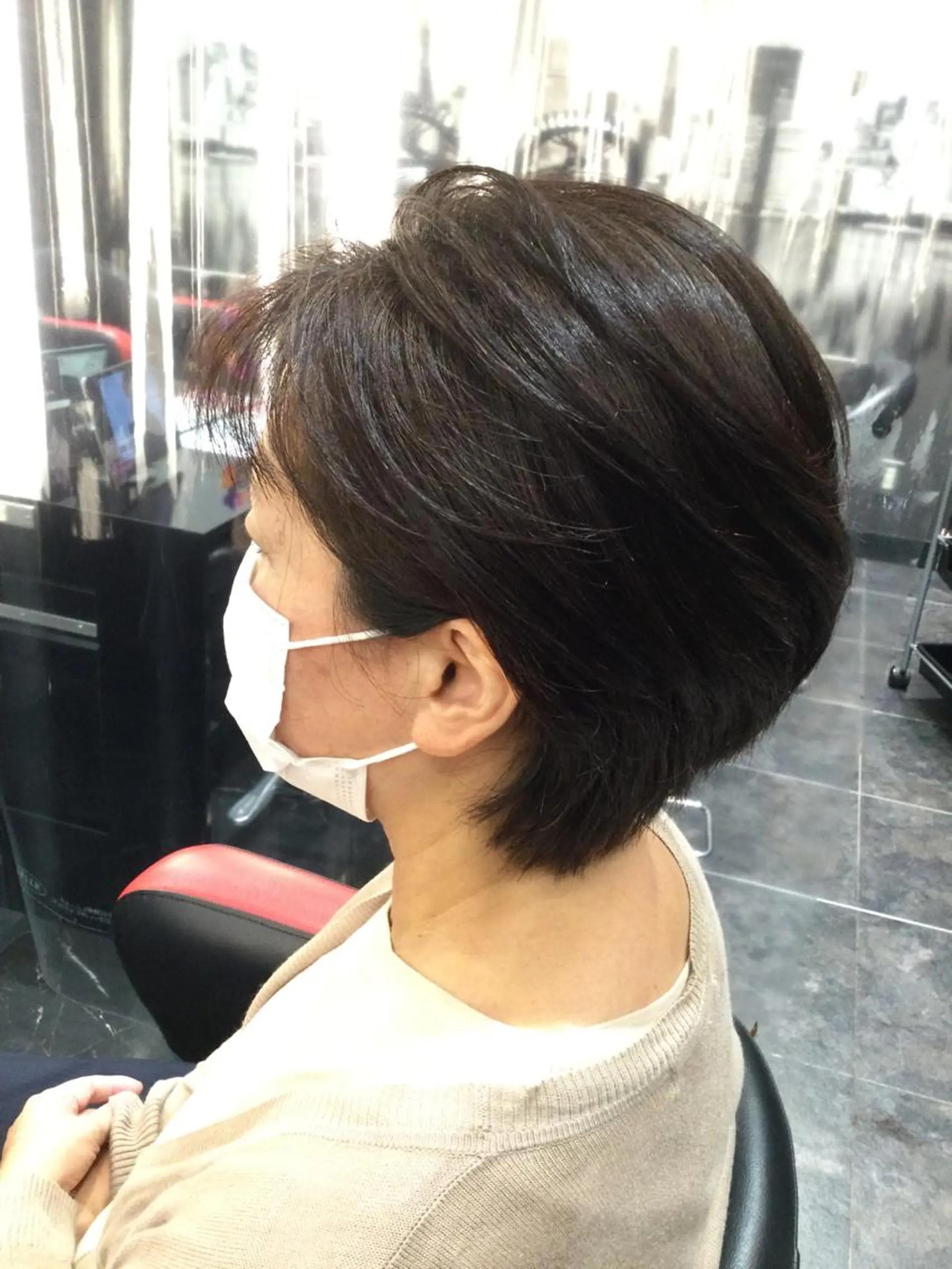 ショート カラー Annon プライベートサロンのヘアスタイル