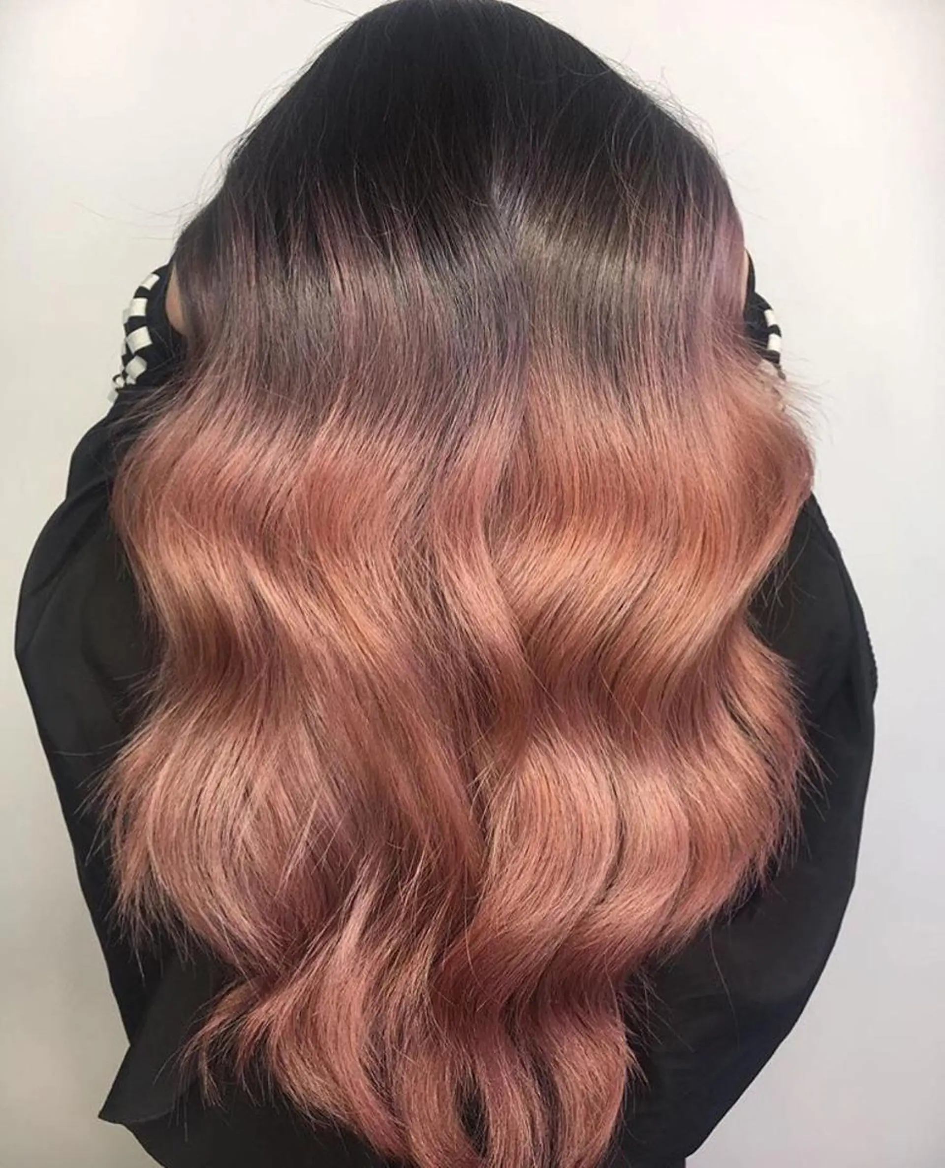 ロング カラー ブリーチ ケアブリーチ レイヤーカット BLend 渋谷のヘアスタイル