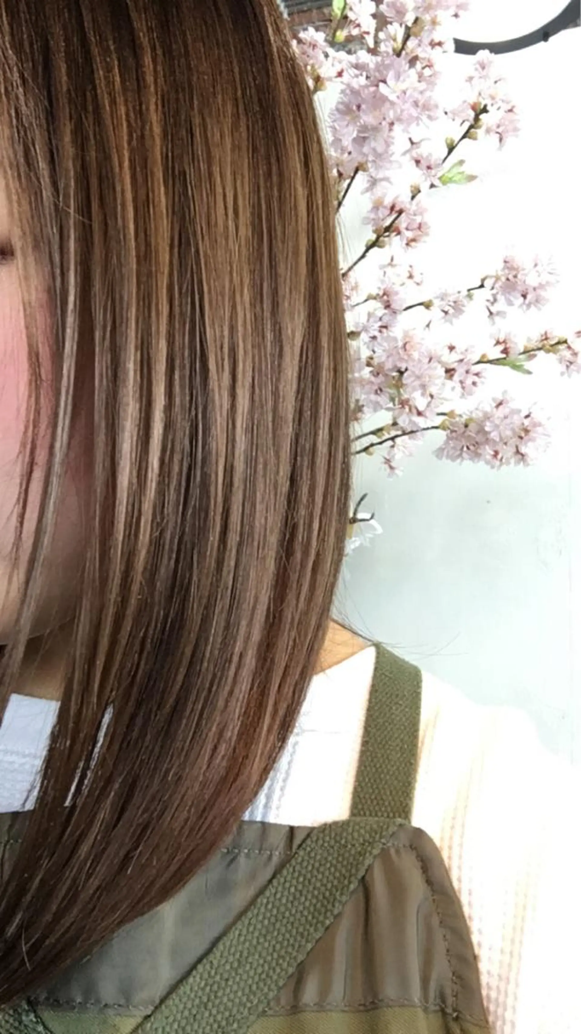 セミロング カラー stream1st所属・ツヤカラー 🕊️sayakaのヘアスタイル