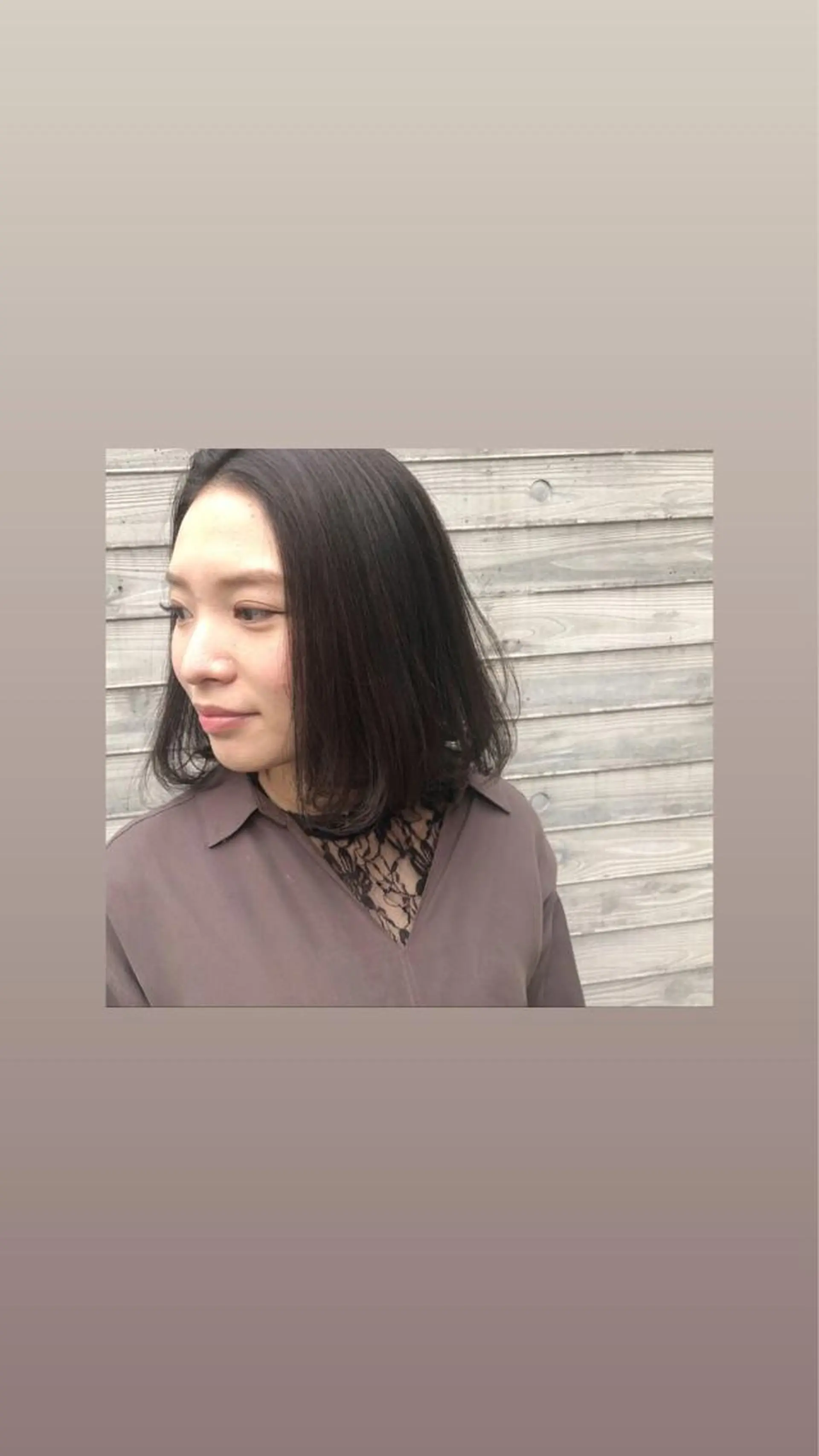 ミディアム カラー パーマ ヘアアレンジ 藤井 菜緒のヘアスタイル