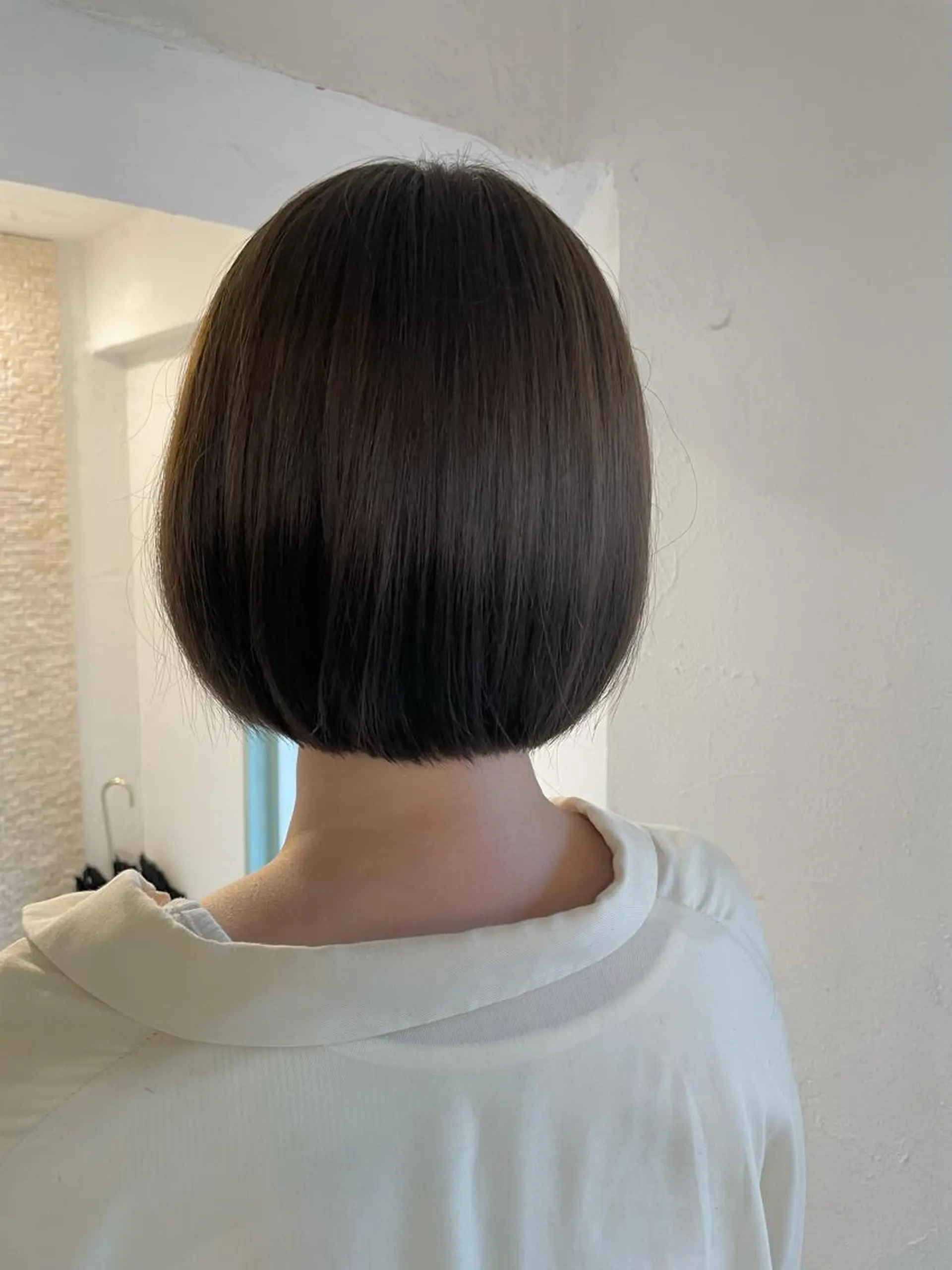 ショート ショートボブ ボブ 髪質改善 ショートヘア トリートメント カット ヘアカラー トリートメント selma est所属・ショート/韓国ヘア Moto✂︎のヘアスタイル